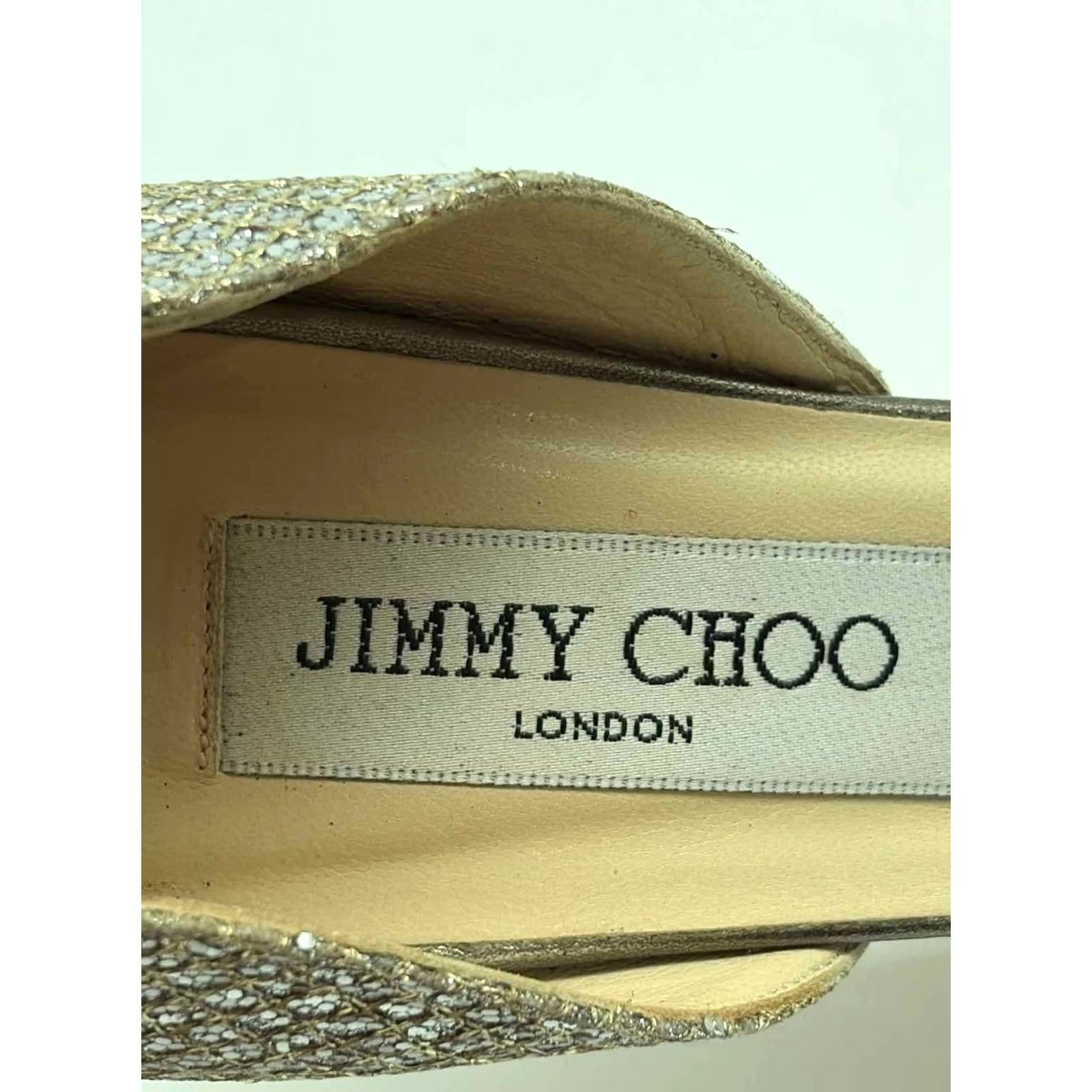 Jimmy Choo Jimmy Choo D'orsay Heels Silver Size 36 Pre-Owned Size US 6 / IT 36 - 7 Thumbnail