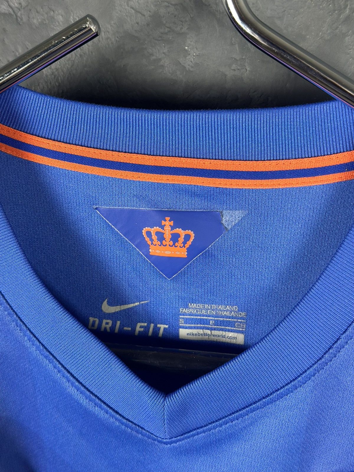 Nike × Vintage 2014 Nike Netherlands Soccer Jersey KNVB Football Size US S / EU 44-46 / 1 - 6 Thumbnail