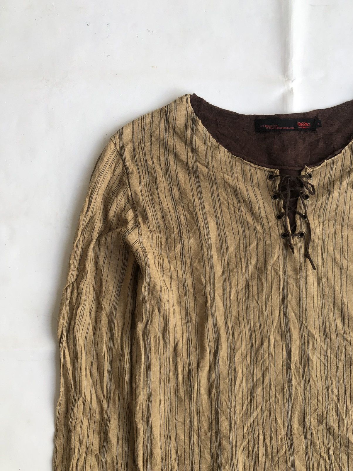 If Six Was Nine Double Layer Gothic Massino LongSleeve Ifsixwasnine Style Size US L / EU 52-54 / 3 - 4 Thumbnail
