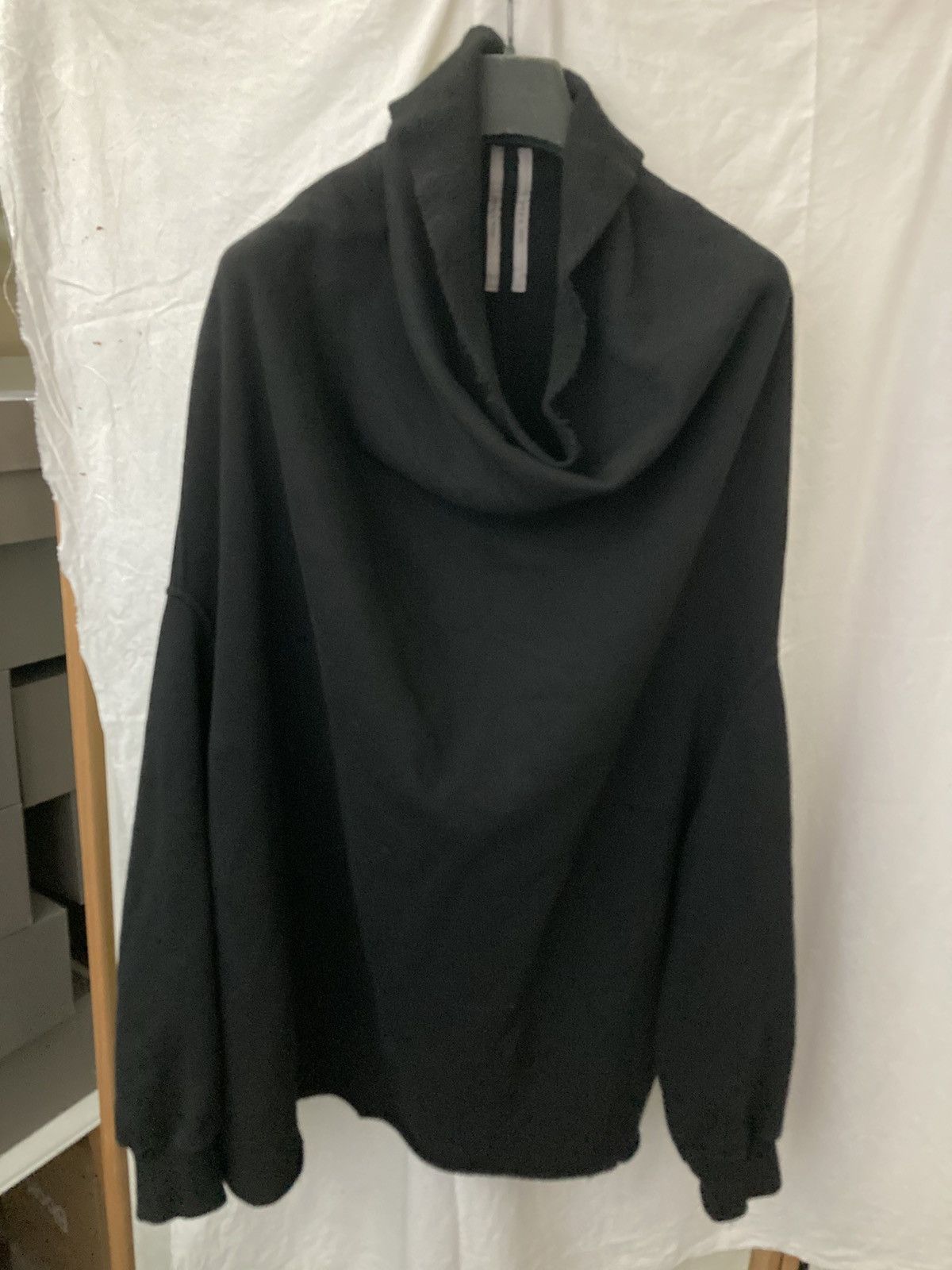 Rick Owens NEVER WORN / Rick Owens Cowl Neck Sweatshirt Size US L / EU 52-54 / 3 - 8 Thumbnail