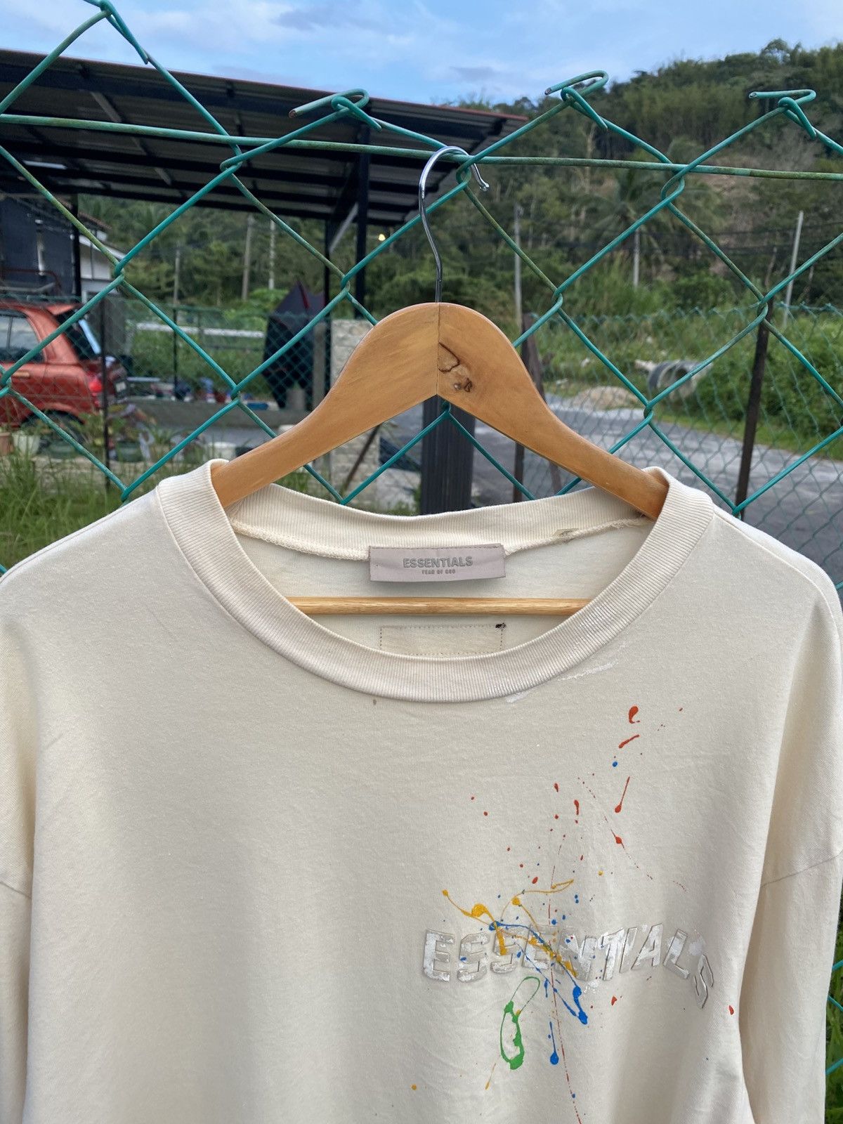 Essentials SS Essentials paint splatter long sleeve tees Size US XL / EU 56 / 4 - 3 Thumbnail