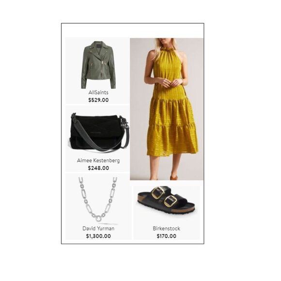 Ted Baker Ted Baker Eymilia Tiered Drawstring Midi-Dress Size L / US 10 / IT 46 - 3 Thumbnail