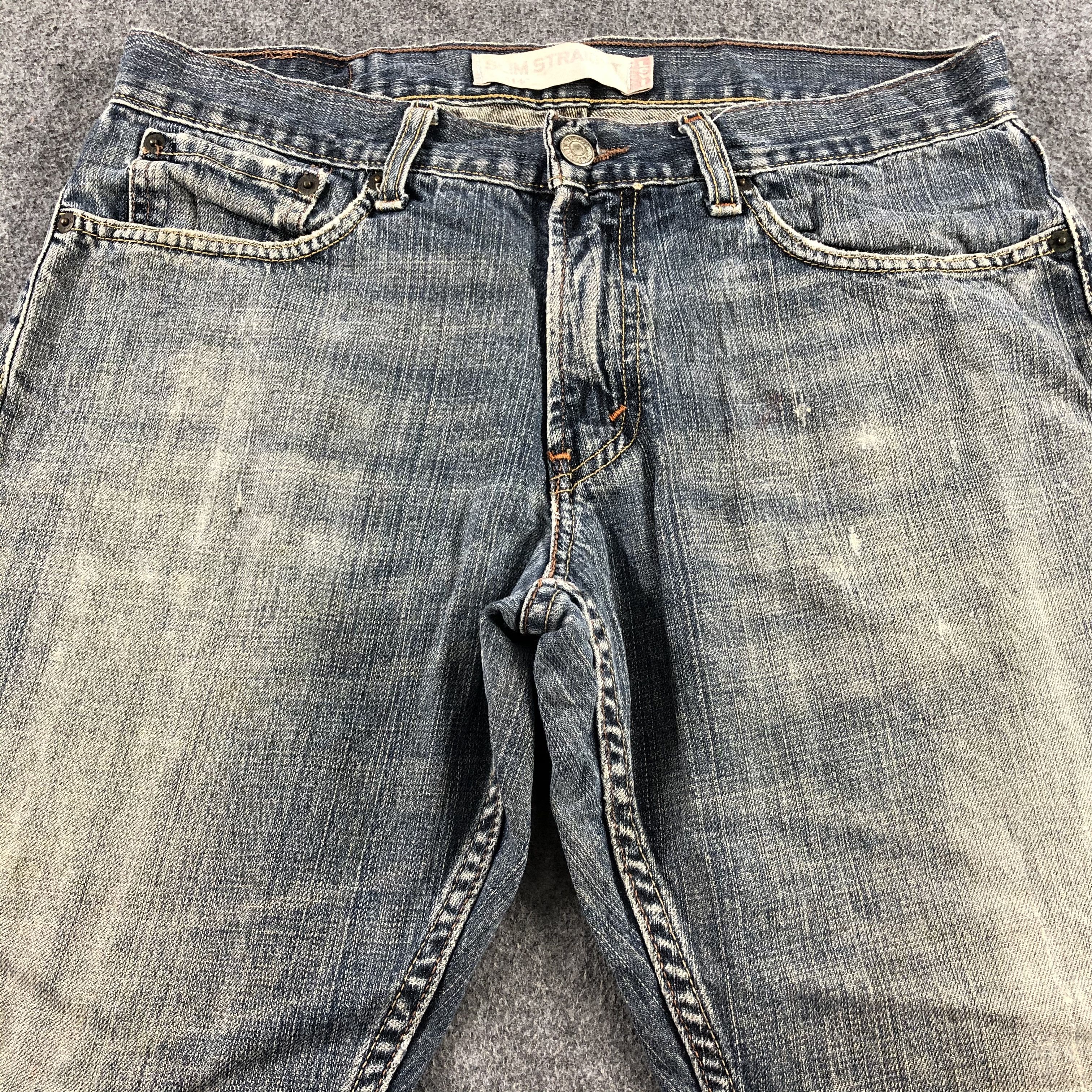 Levi's Vintage Faded Black Levis 514 Jeans-J2325 Size US 32 / EU 48 - 3 Thumbnail
