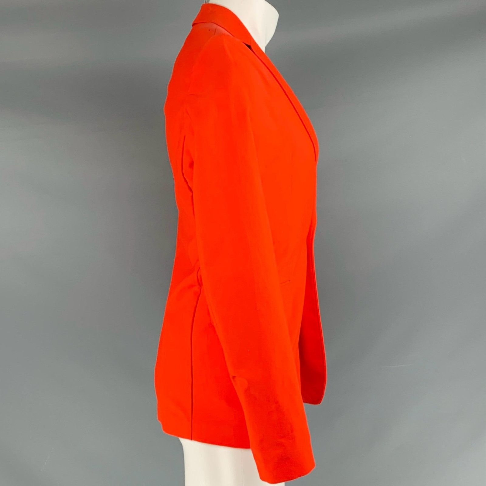 Acne Studios ACNE STUDIOS Size 38 Orange Cotton Blend Sport Coat Size 38R - 2 Thumbnail