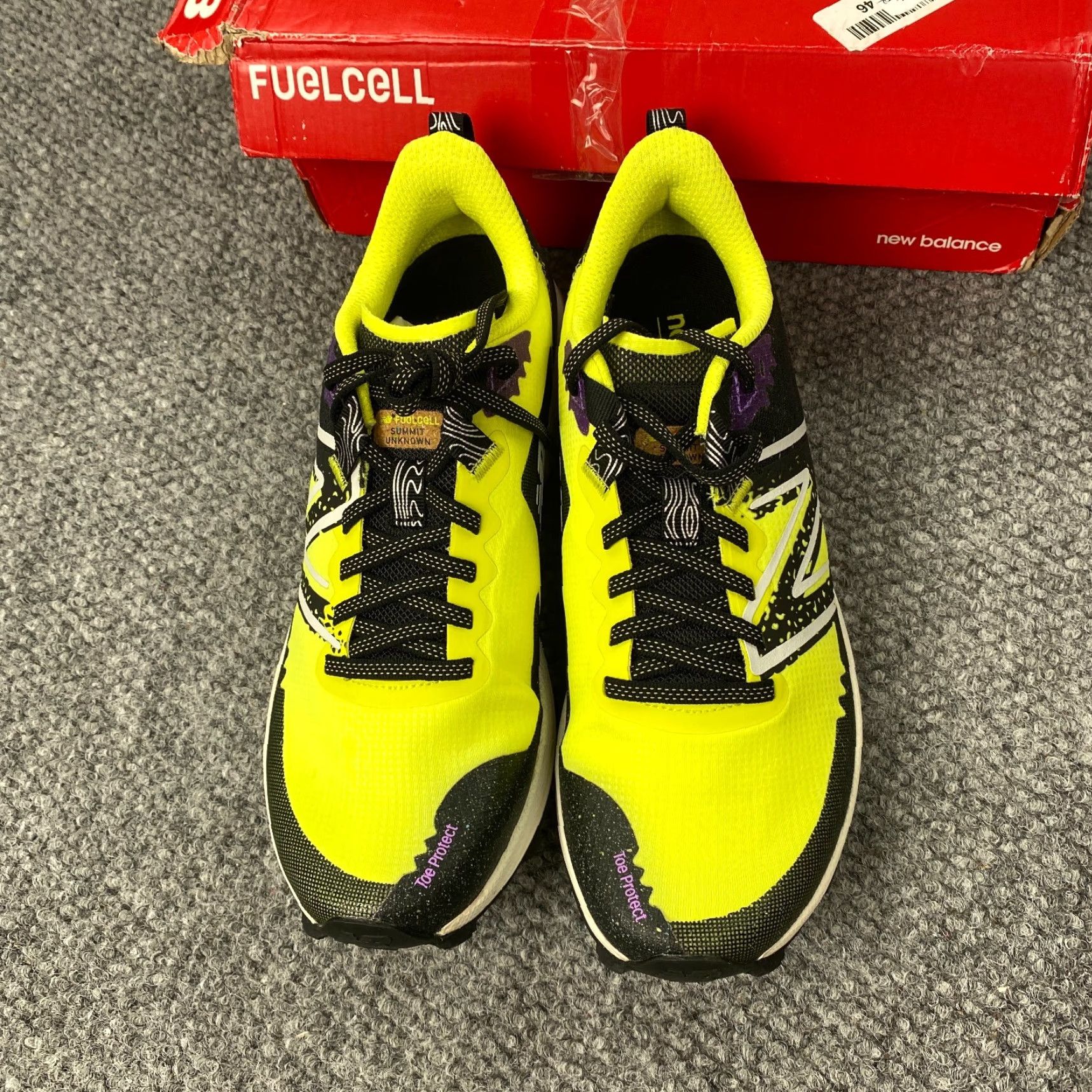 New Balance New Balance FuelCell Summit Unknown V3 Trail Running Sneakers Womens 10.5 Yellow Athletic Size US 8.5 / IT 38.5 - 5 Thumbnail