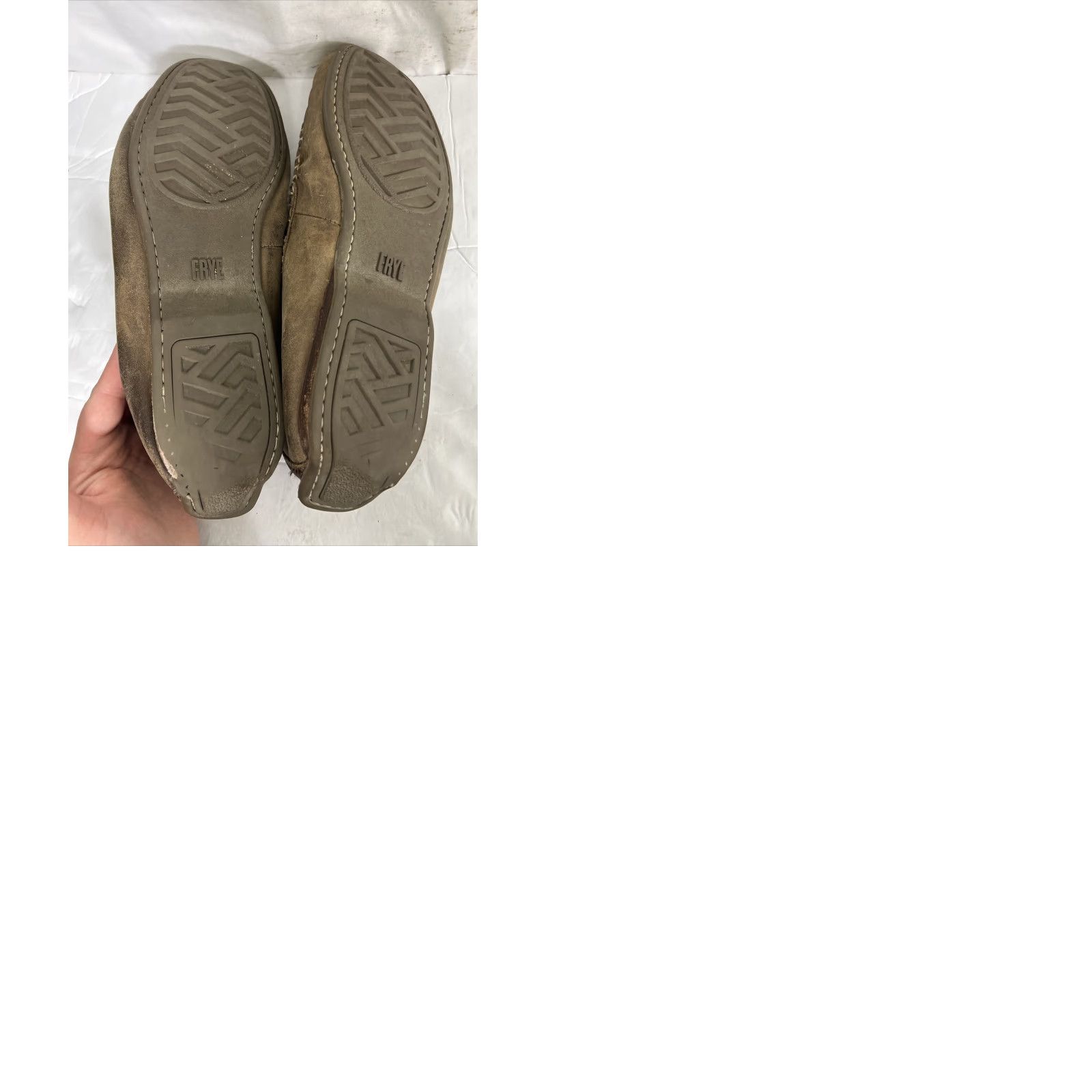 Frye Frye Lewis Venetian Mens Size 10.5 D Brown Casual Loafers Flaw Needs Repair Size US 11 / EU 44 - 11 Thumbnail
