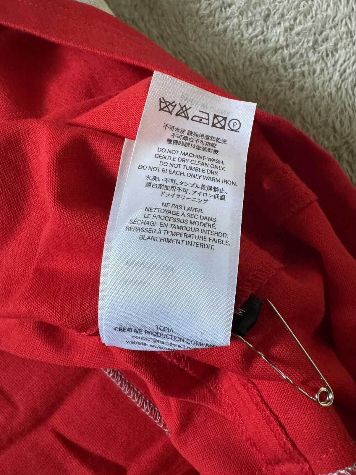 NAMESAKE NAMESAKE Scottie Practice Tank Jersey Size US M / EU 48-50 / 2 - 7 Thumbnail