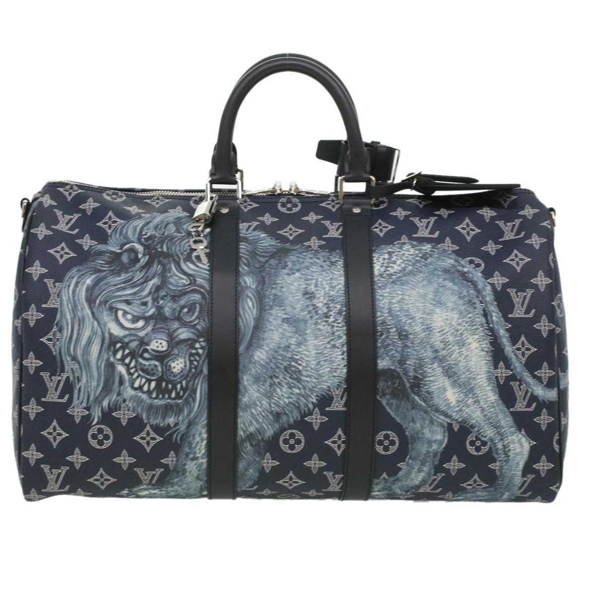 Louis Vuitton LOUIS VUITTON Monogram Savanna Keepall Bandouliere 45 Size ONE SIZE - 13 Thumbnail