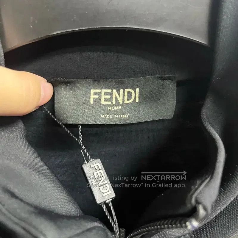 Fendi Fendi Brown Cotton Men's Jacket XL . Size US XL / EU 56 / 4 - 3 Thumbnail