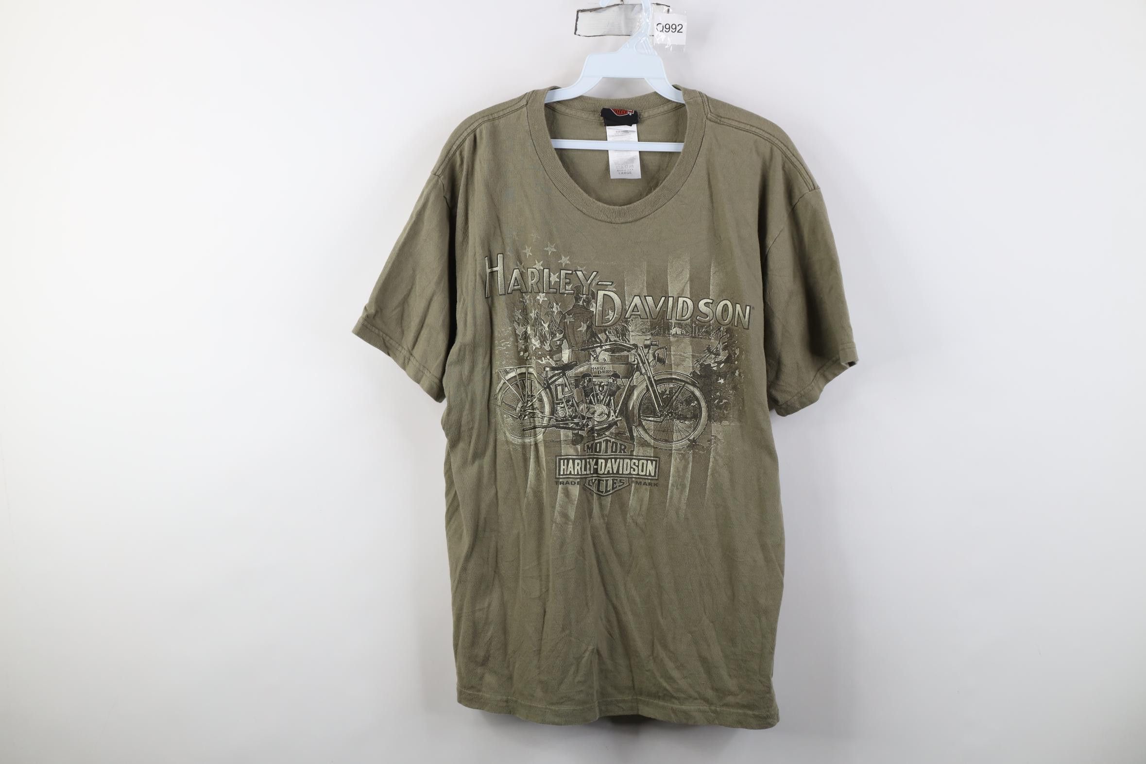 Harley Davidson Y2K Harley Davidson Military Geneva Switzerland T-Shirt USA Size US L / EU 52-54 / 3 - 1 Thumbnail