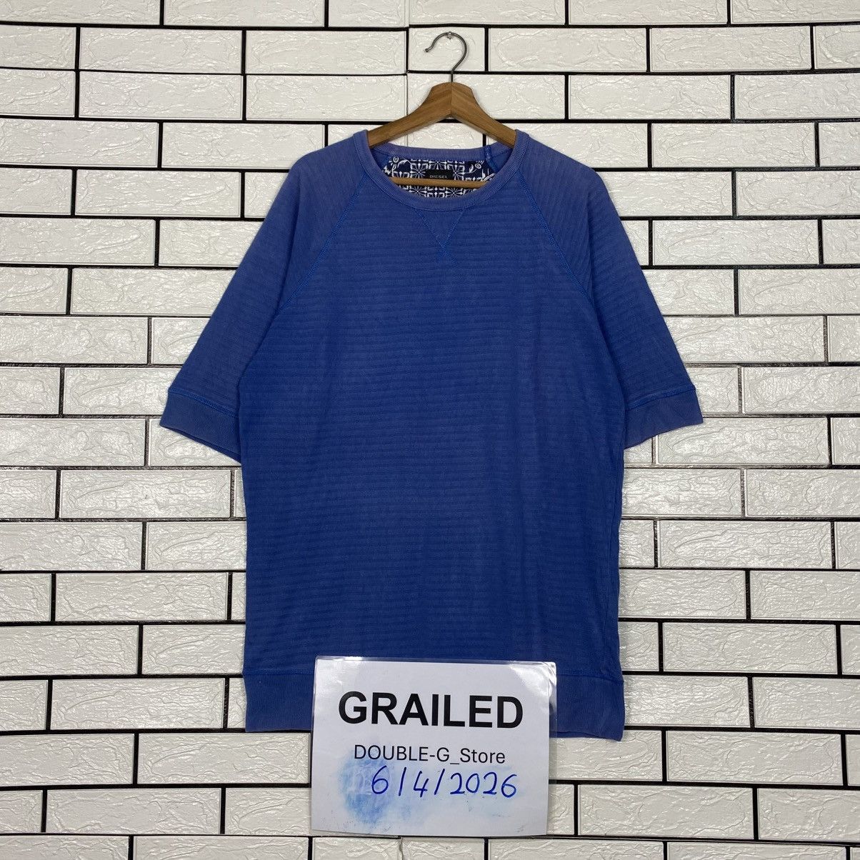 Japanese Brand 📌Short Sleeve Sweatshirt Jumper Diesel Size US M / EU 48-50 / 2 - 1 Thumbnail