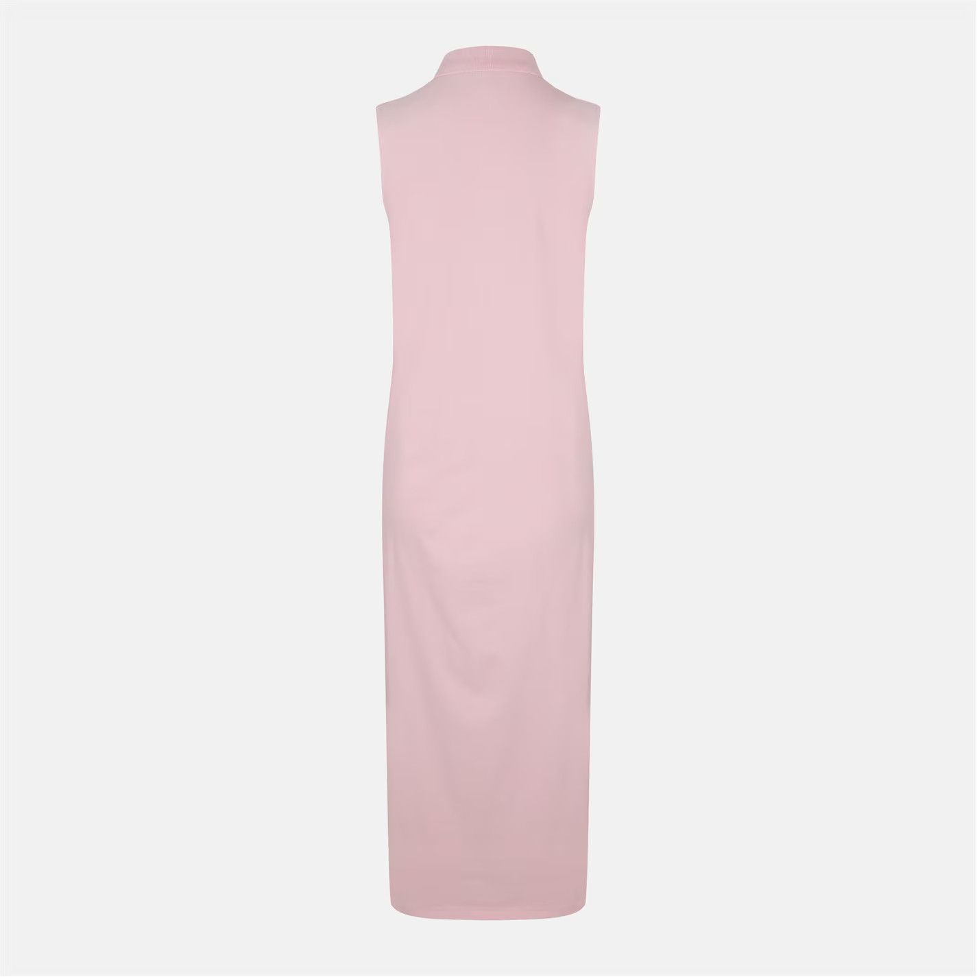 Polo Ralph Lauren o1g2r1mq0825 Stretch-Cotton Sleeveless Polo Dress in Pink Size S / US 4 / IT 40 - 2 Thumbnail