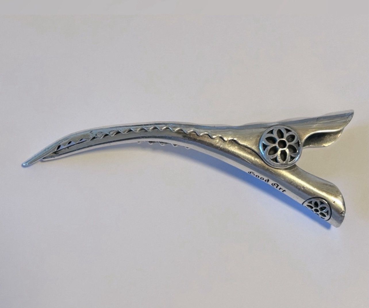 GOOD ART HLYWD Good Art Hlywood Silver 925 BIG Alligator Hair Clip 4.75” Size ONE SIZE - 1 Thumbnail