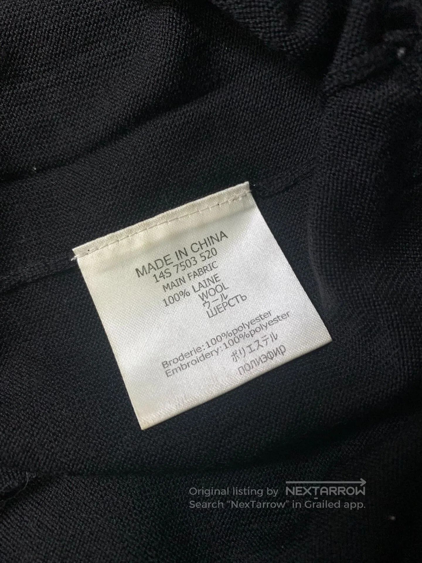 Givenchy Givenchy Wool Round Neck Dog Head Sweater. Size US M / EU 48-50 / 2 - 5 Thumbnail