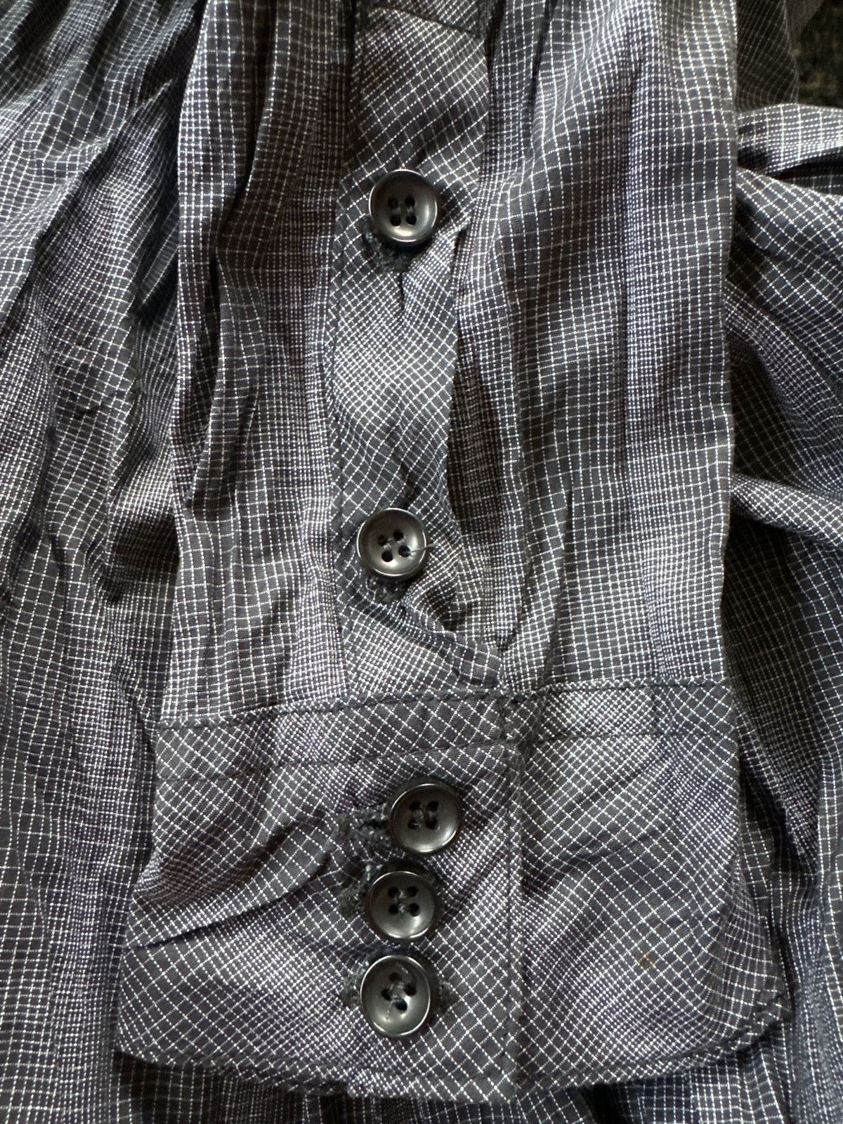 Rogue Rogue Grey / Black Patterned Long-Sleeve Button-down Medium Size US M / EU 48-50 / 2 - 5 Thumbnail