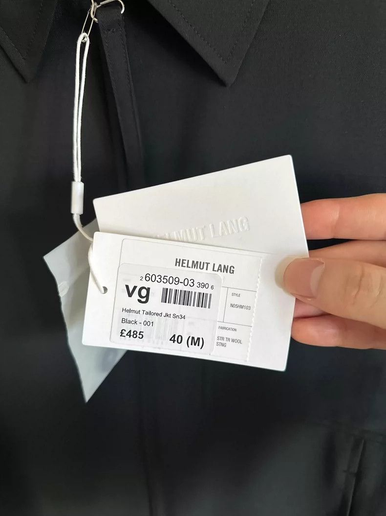 Helmut Lang HELMUT LANG size40 Wool blend jacket Size US M / EU 48-50 / 2 - 3 Thumbnail