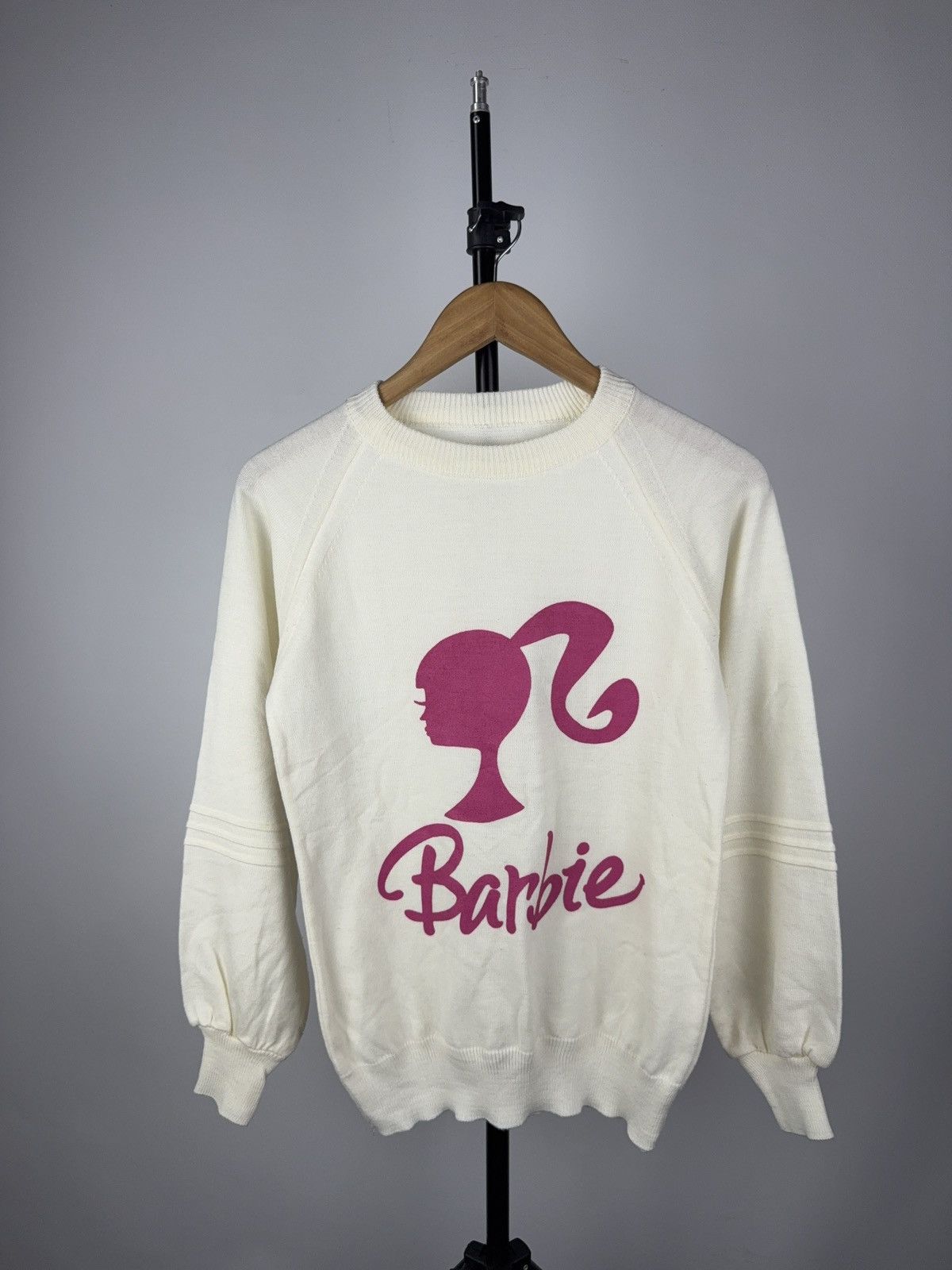 Vintage RARE Vintage 80s Promo Barbie Graphic Crewneck Sweatshirt Size M / US 6-8 / IT 42-44 - 1 Thumbnail