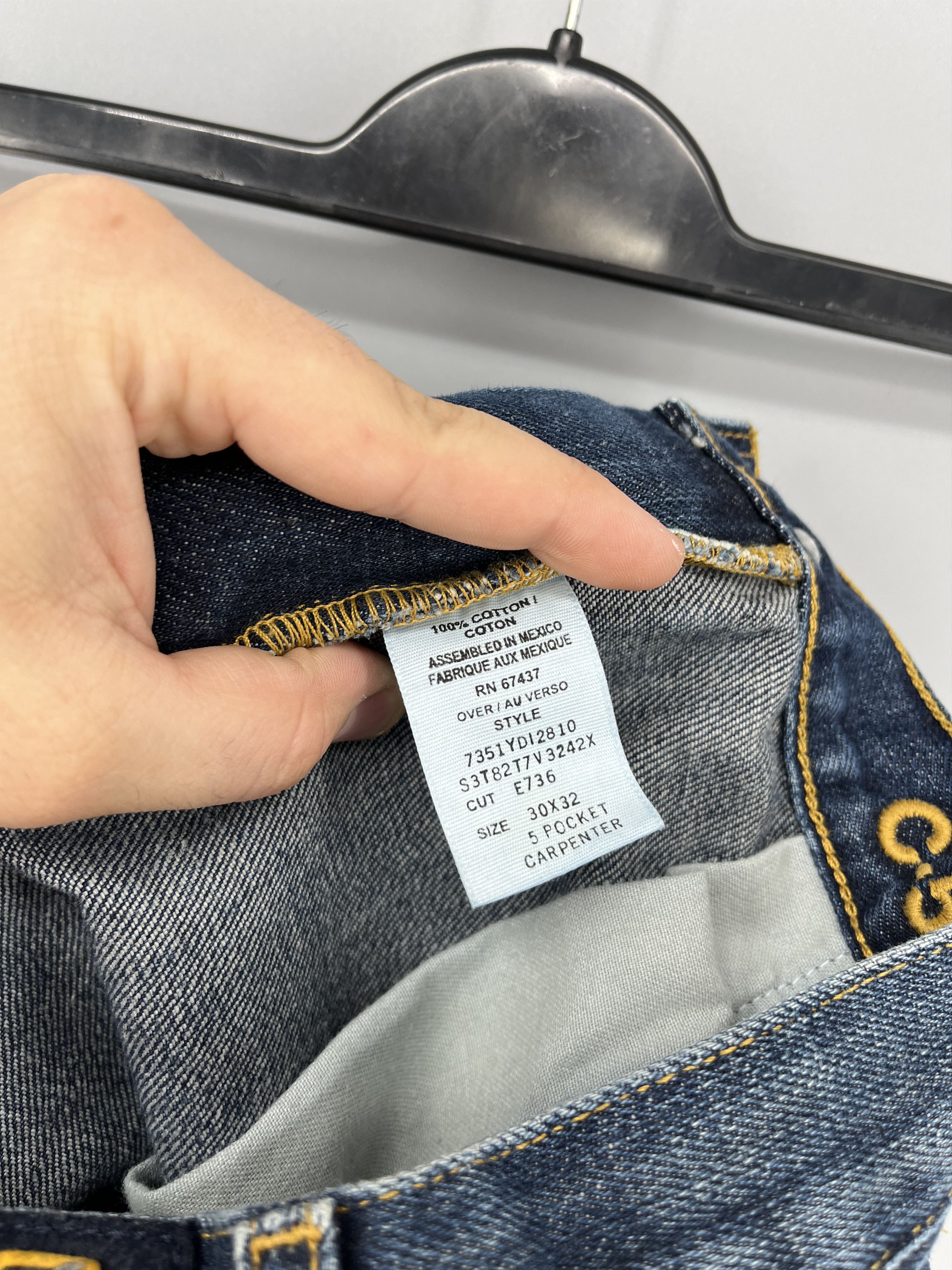 Polo Ralph Lauren Rare Vintage POLO RALPH LAUREN Made In USA Denim Jeans Size US 32 / EU 48 - 12 Thumbnail