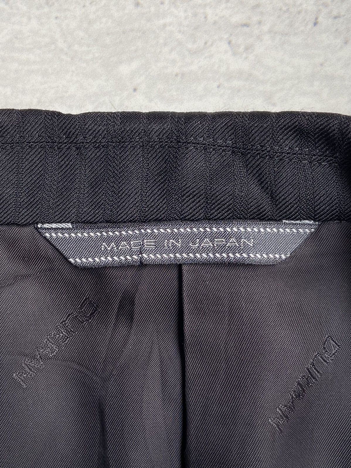 Designer × Japanese Brand × Loro Piana LORO PIANA D’URBAN Black Suit Size 48L - 12 Thumbnail