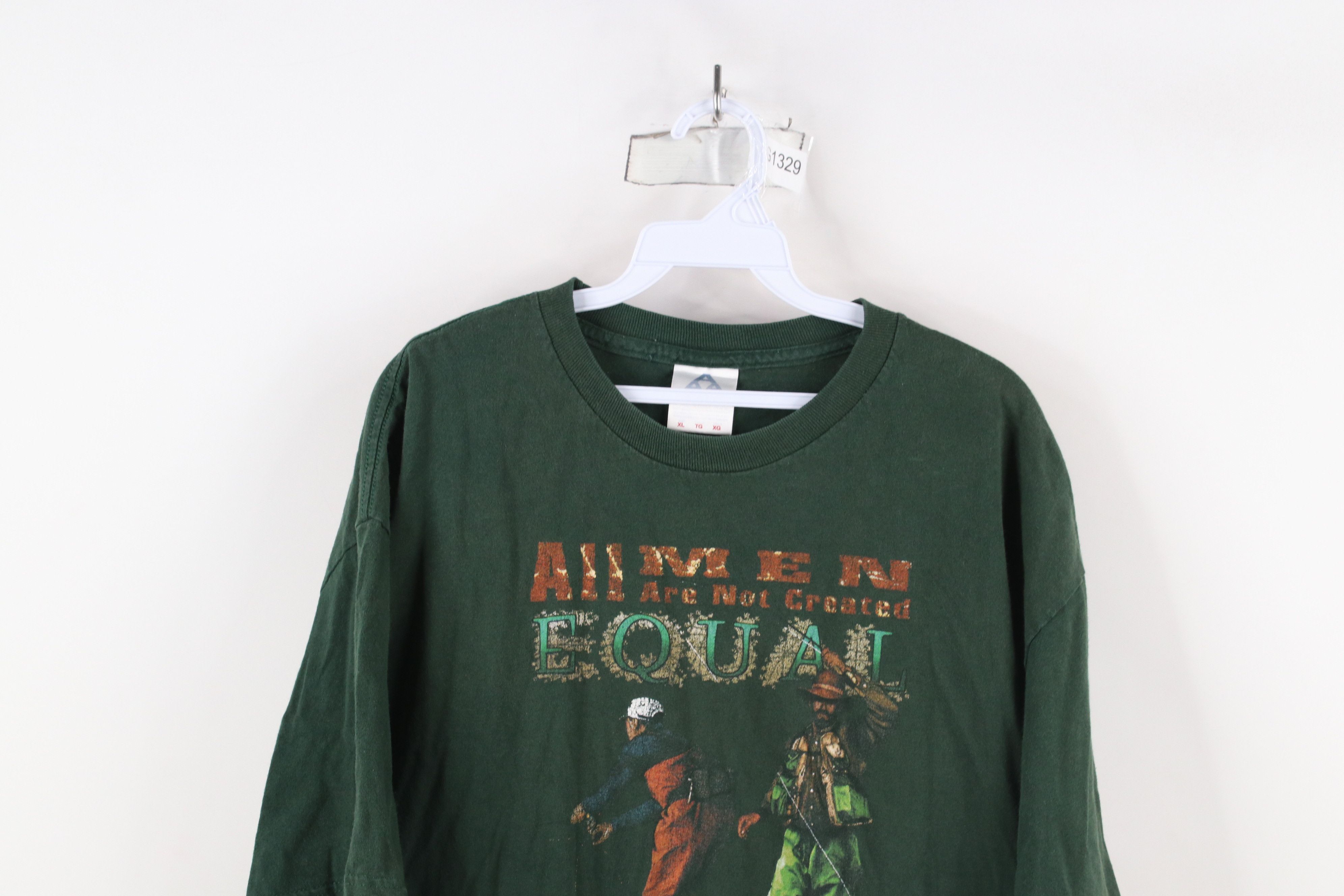 Vintage Vintage 90s Streetwear The Finest Become Fishermen T-Shirt Size US XL / EU 56 / 4 - 2 Thumbnail
