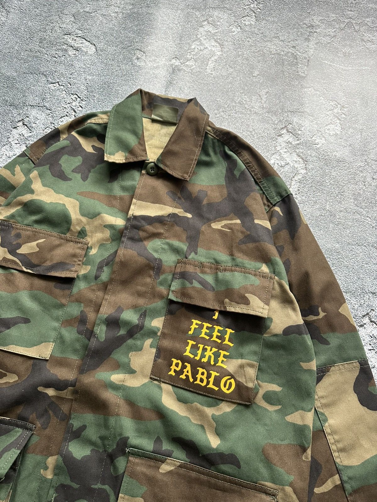 Kanye West Kanye West Saint Pablo Tour Camo Jacket Size US M / EU 48-50 / 2 - 3 Thumbnail