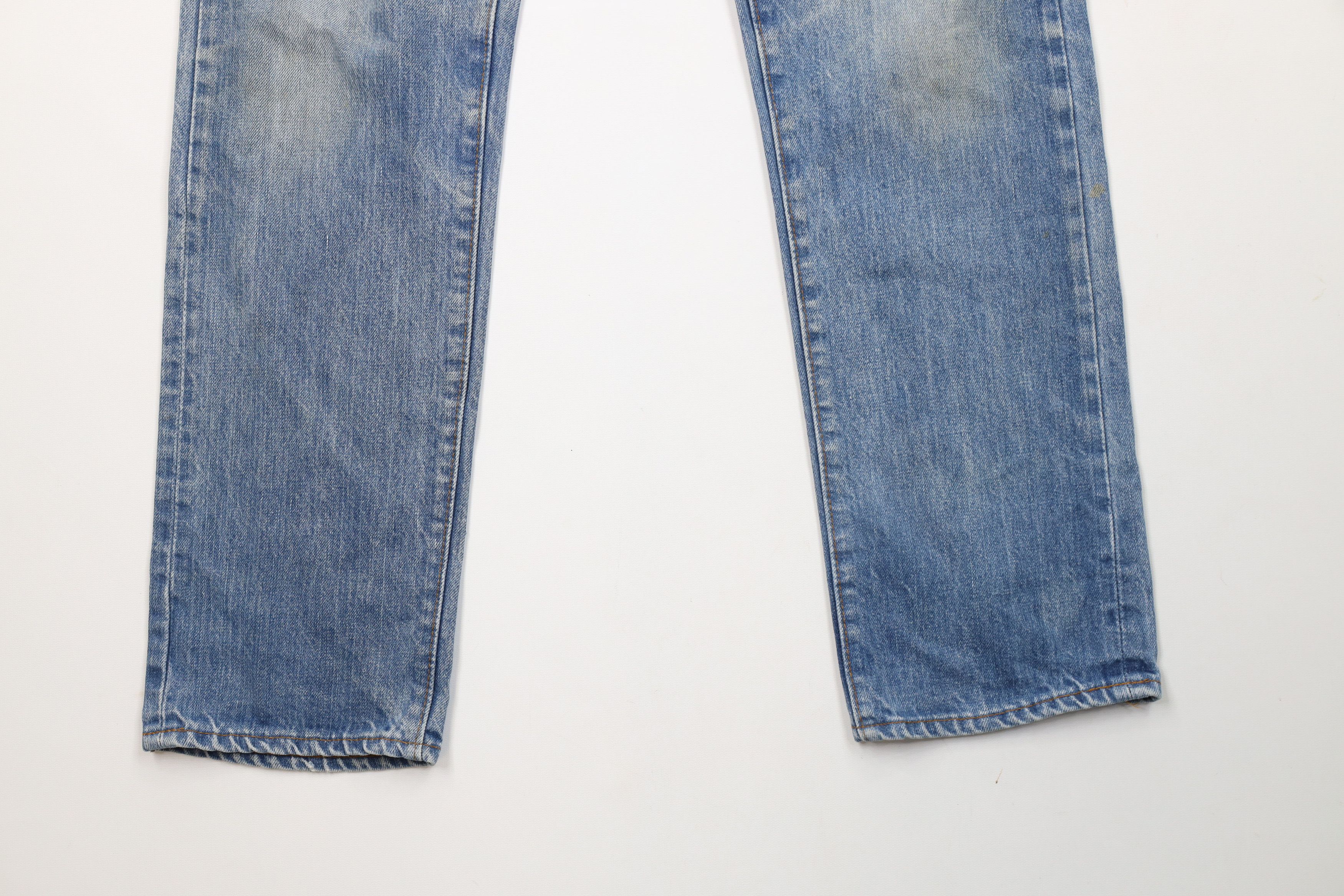 Levi's × Vintage Vintage 70s Levis 505 0217 Regular Fit Denim Jeans USA Talon Size US 30 / EU 46 - 4 Thumbnail