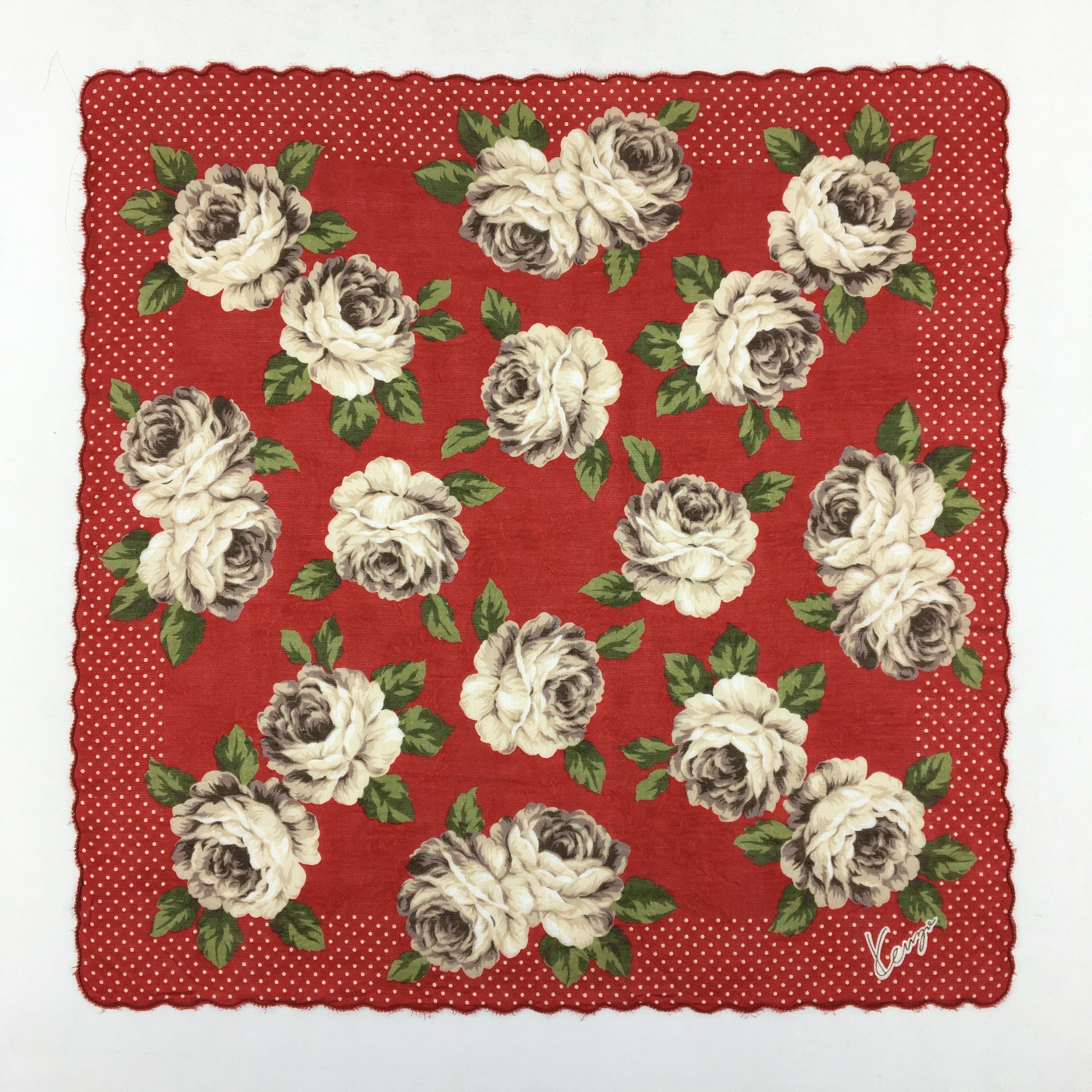 Kenzo Vintage Kenzo Handkerchief Neckerchief Bandana Size ONE SIZE - 2 Thumbnail