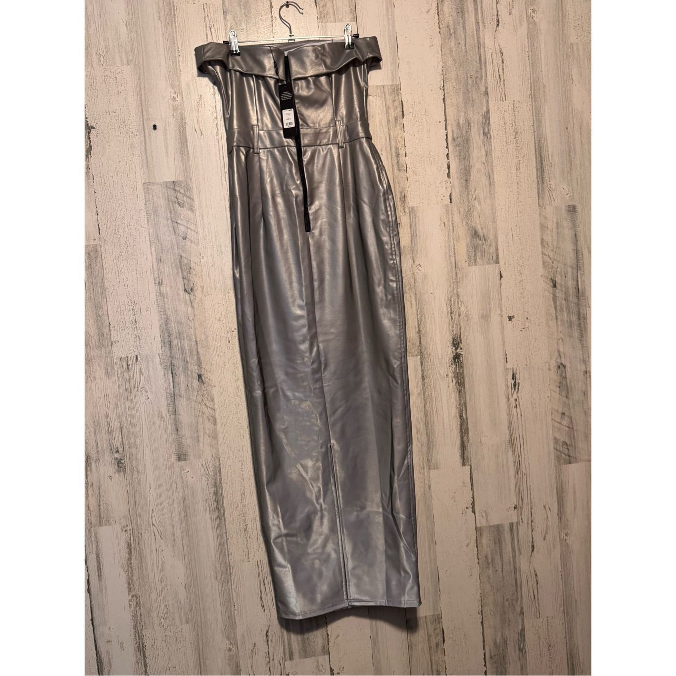 Other Fashion nova Put In Work Reflective Maxi Dress - Silver Size M / US 6-8 / IT 42-44 - 10 Thumbnail