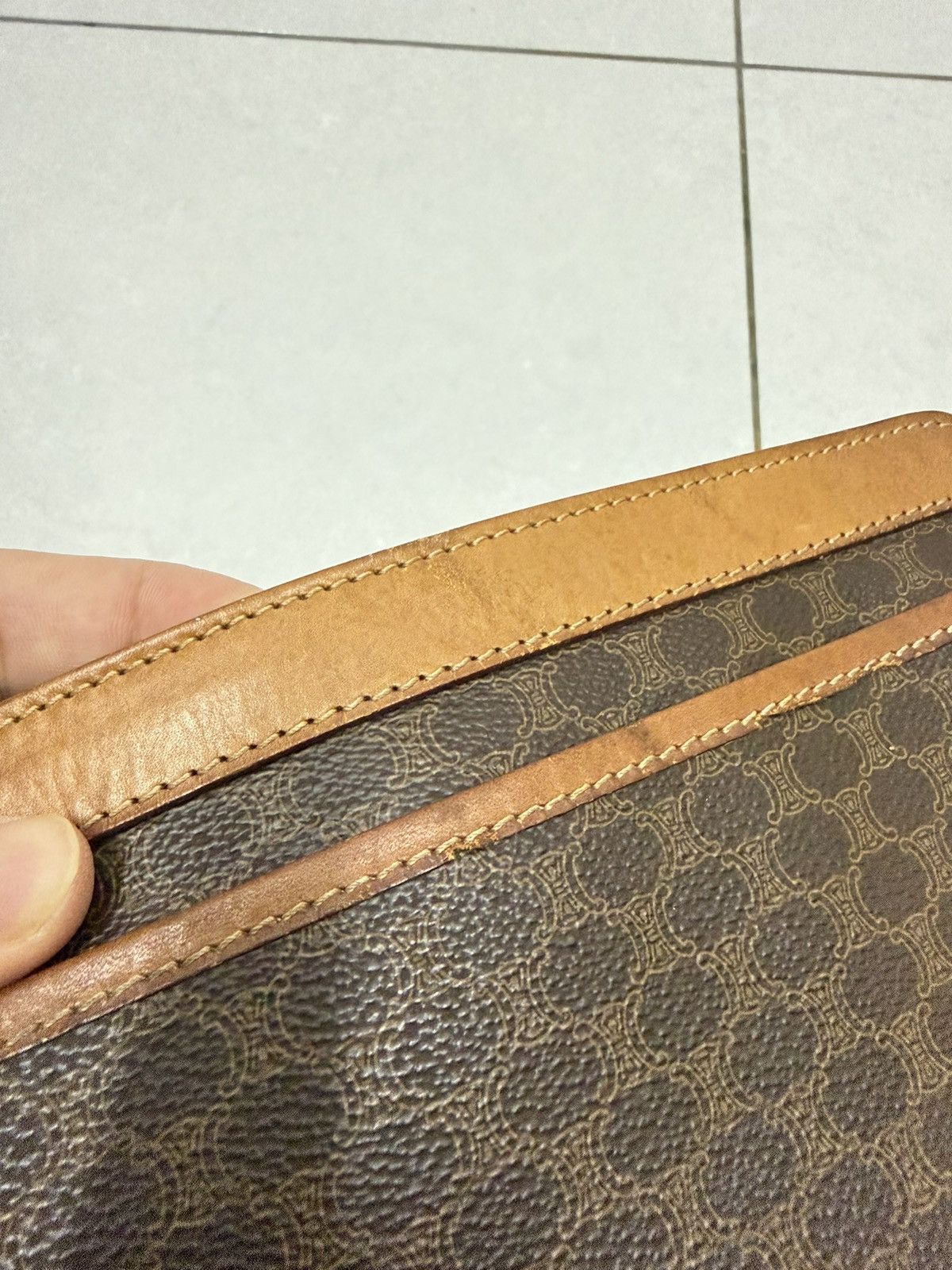 Celine Authentic Vintage Celine Clutch Bag Size ONE SIZE - 15 Thumbnail