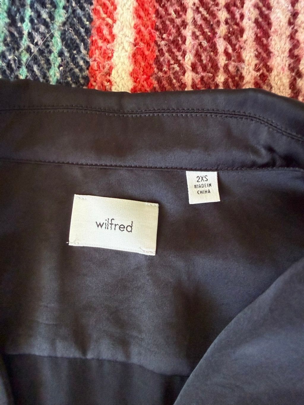 Aritzia Women's Wilfred Aritzia Black Button Down Shirt XXS Size XXS / US 00 / IT 34 - 4 Thumbnail