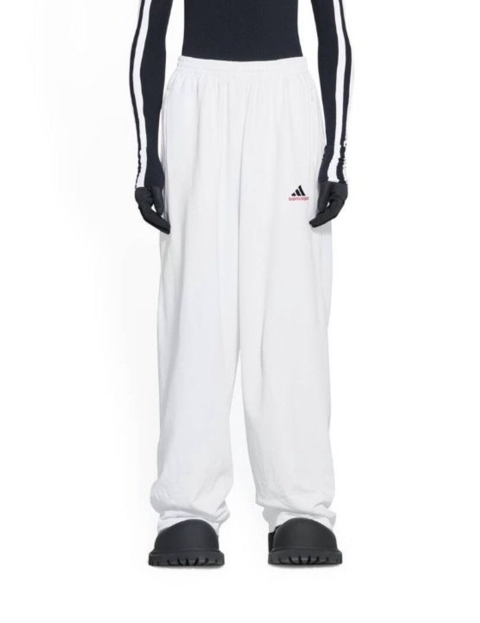 Adidas × Balenciaga Baggy Sweatpants Size US 34 / EU 50 - 2 Thumbnail