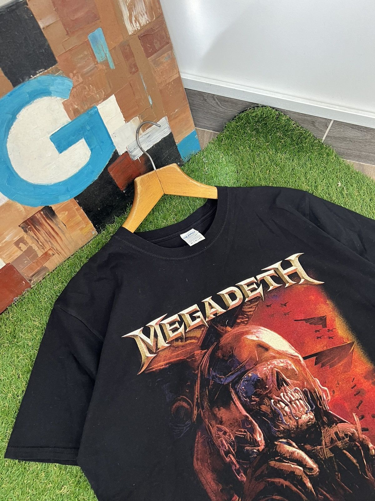 Band Tees × Gildan × Megadeth T-shirt Megadeth 2020 Size US XL / EU 56 / 4 - 2 Thumbnail