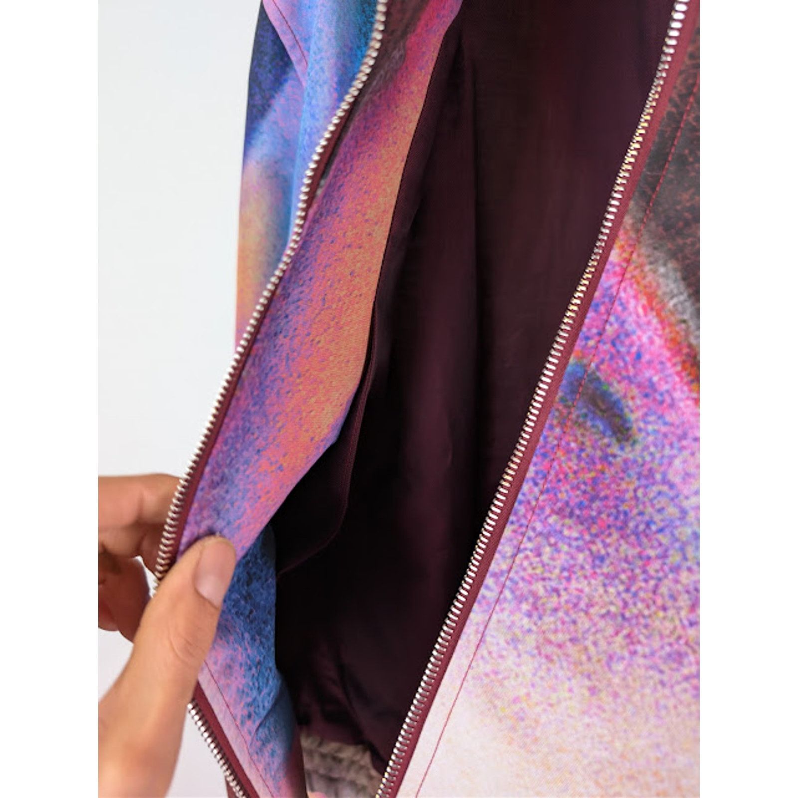 Alexander McQueen o1rshd1 Elasticated Bomber Jacket in Luminous Size US L / EU 52-54 / 3 - 10 Thumbnail
