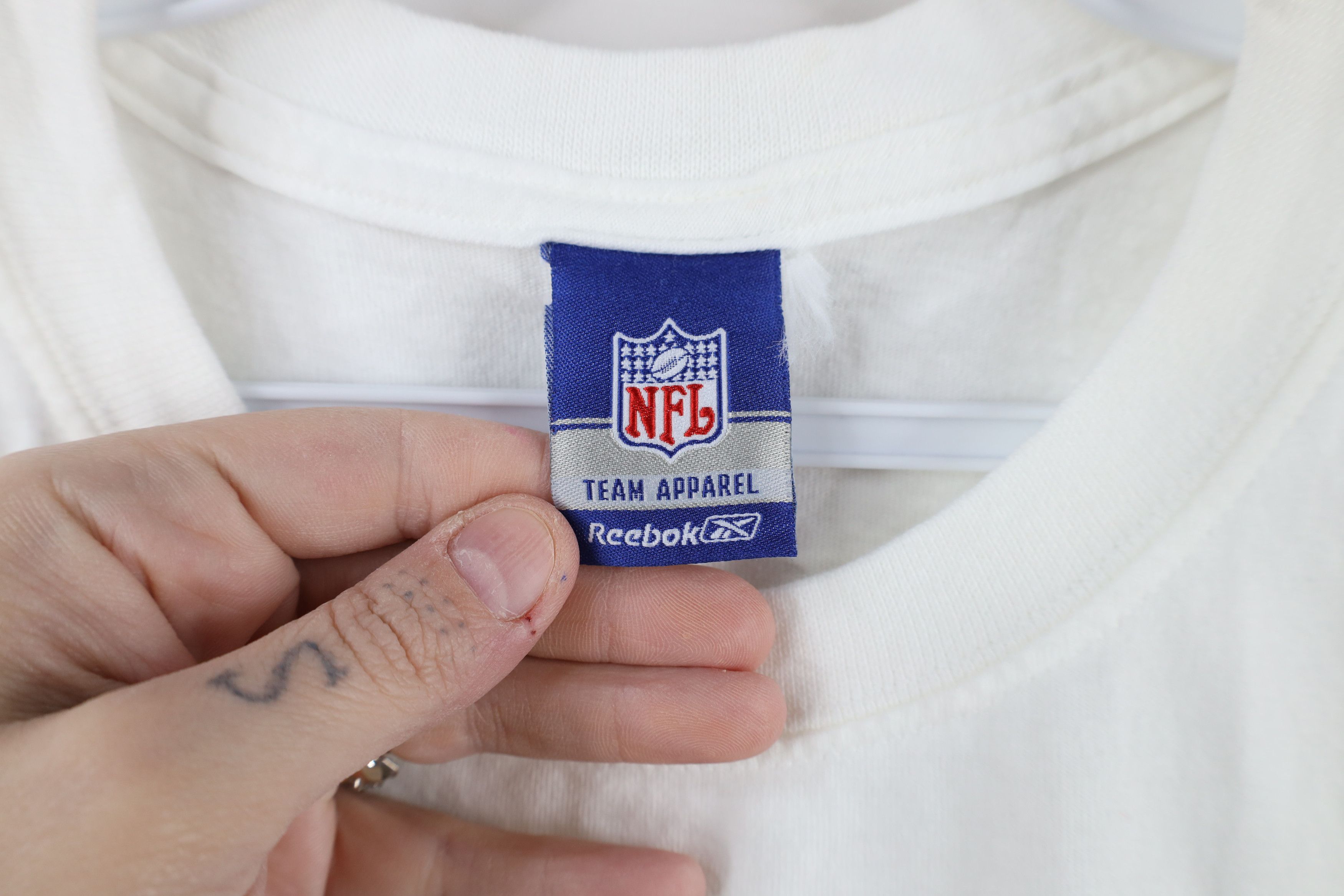 Reebok × Vintage Vintage Reebok Indianapolis Colts Football T-Shirt White Size US S / EU 44-46 / 1 - 7 Thumbnail
