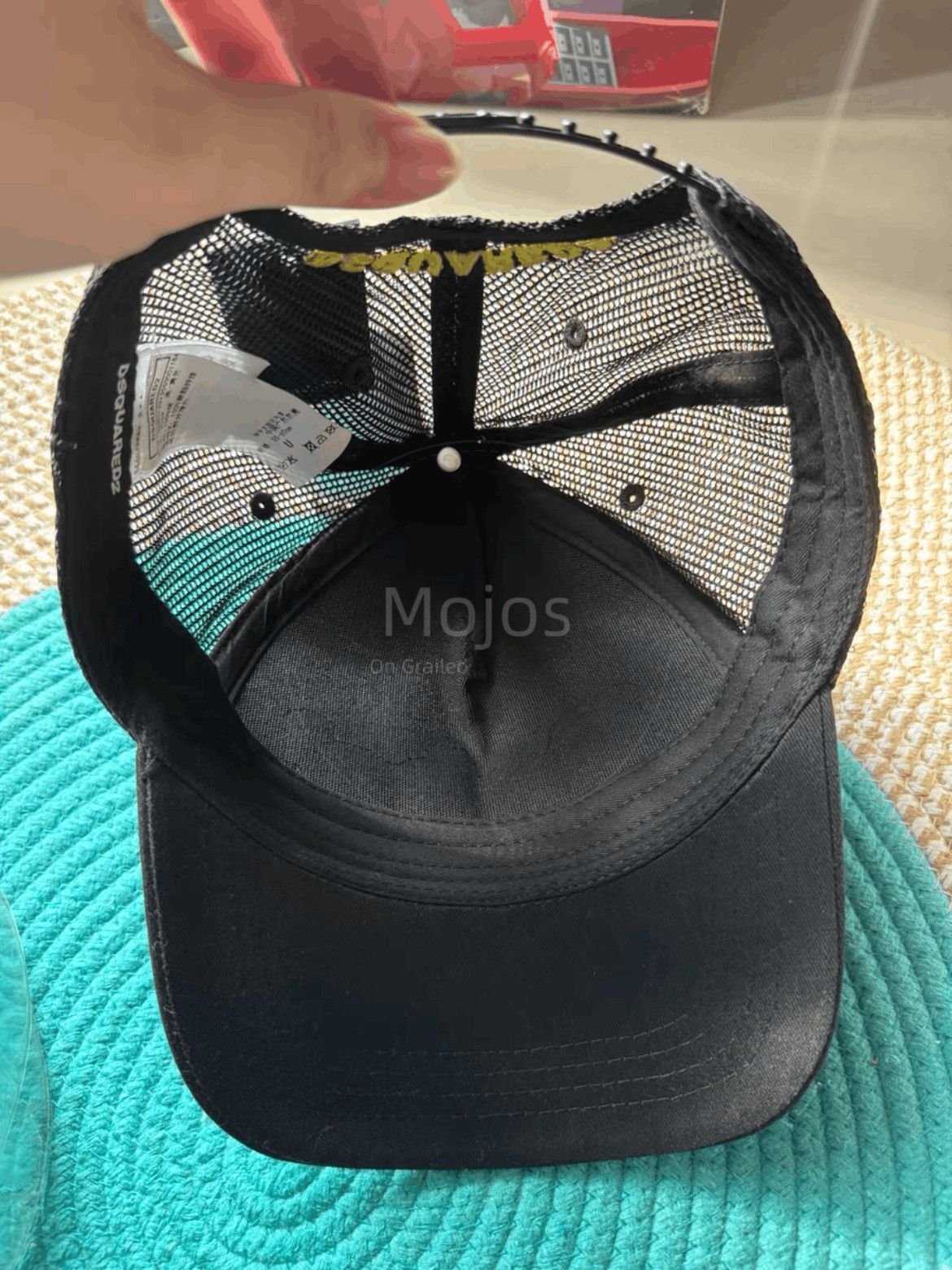 Dsquared2 Dsquared2 Babe2 Logo Truck Driver Hat Size ONE SIZE - 5 Thumbnail