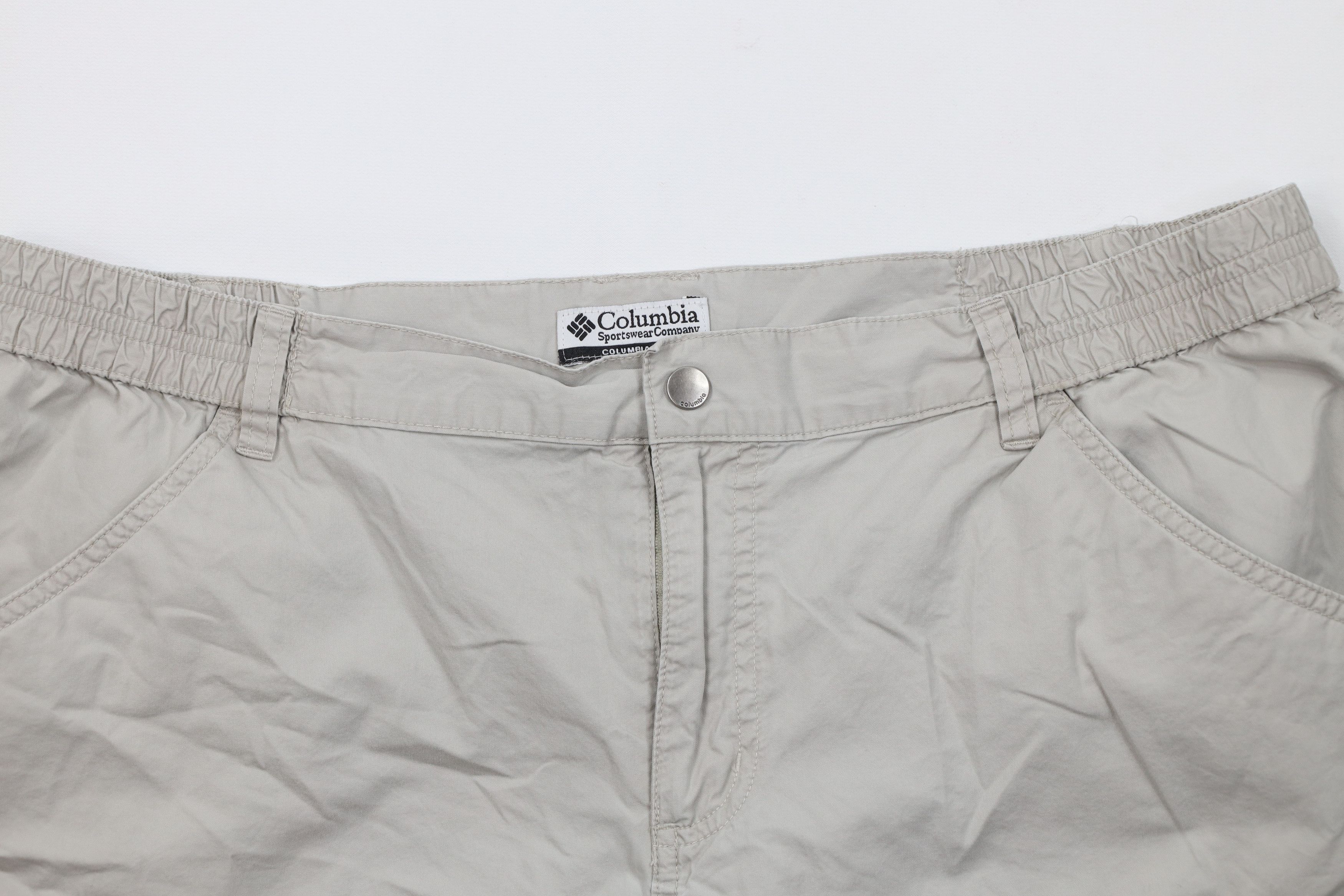 Columbia Vintage Y2K Columbia Spell Above Knee Trekking Cargo Shorts Size 38" / US 16 / IT 52 - 2 Thumbnail