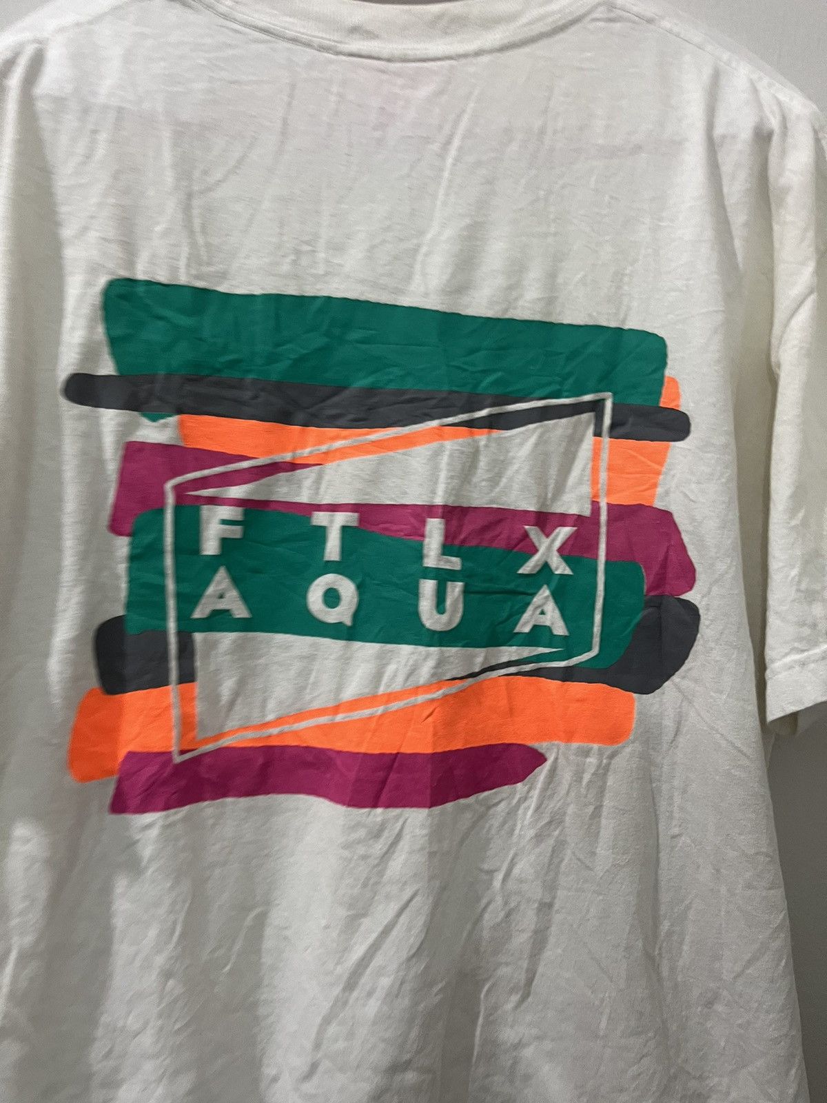 Japanese Brand FTLX AQUA STREETWEAR JAPANESE DESIGNER TEE Size US L / EU 52-54 / 3 - 2 Thumbnail
