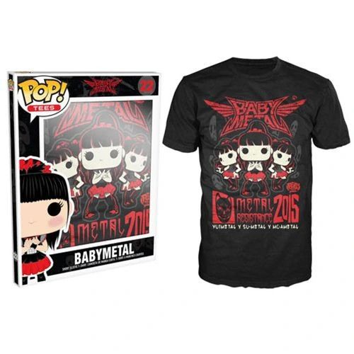 Band Tees Pop Funko x Baby Metal tshirt 😍🤟 Size US L / EU 52-54 / 3 - 4 Thumbnail