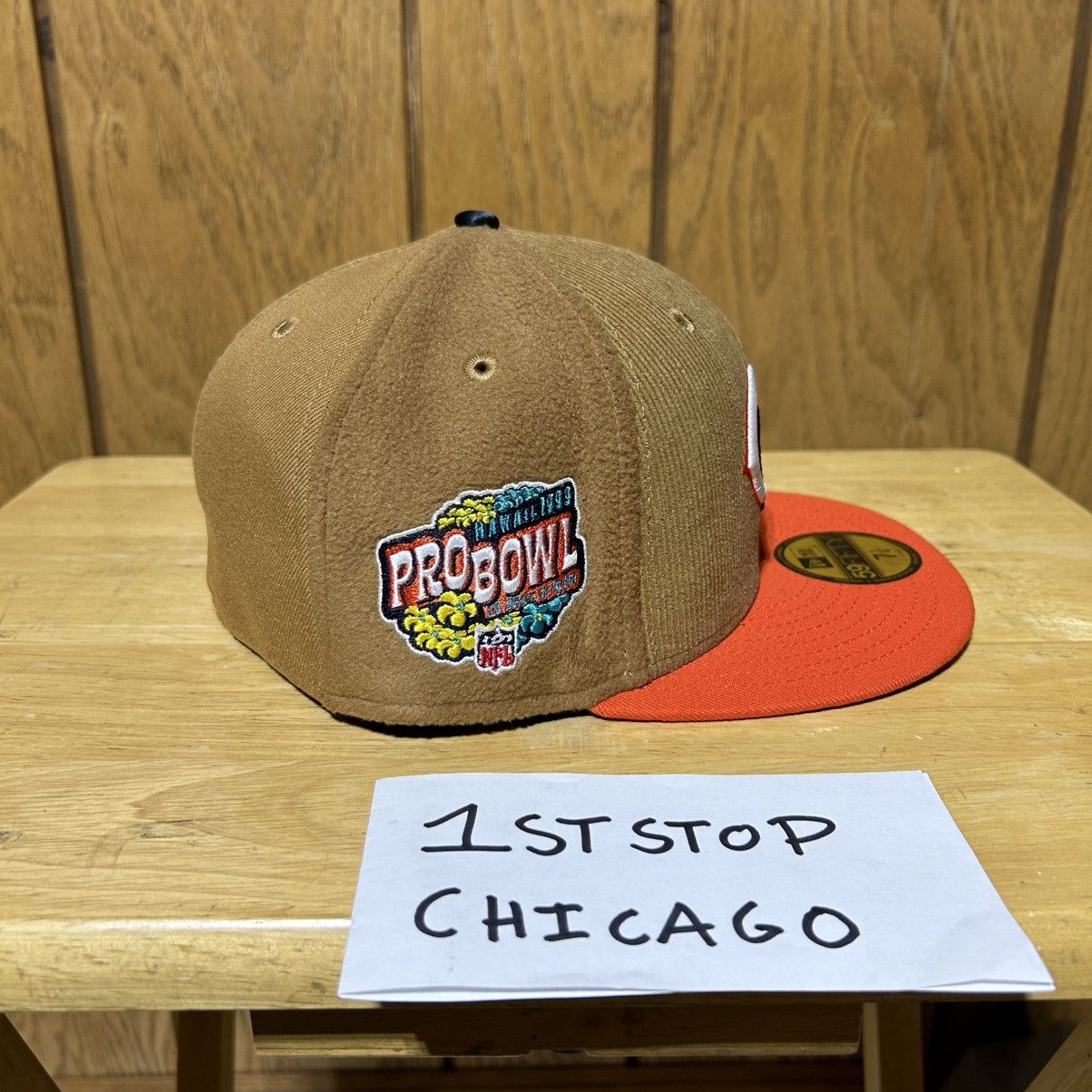 NFL × New Era Ty Mathis Chicago Bears New Era Fitted 7 1/4 NFL NEW Size ONE SIZE - 2 Thumbnail