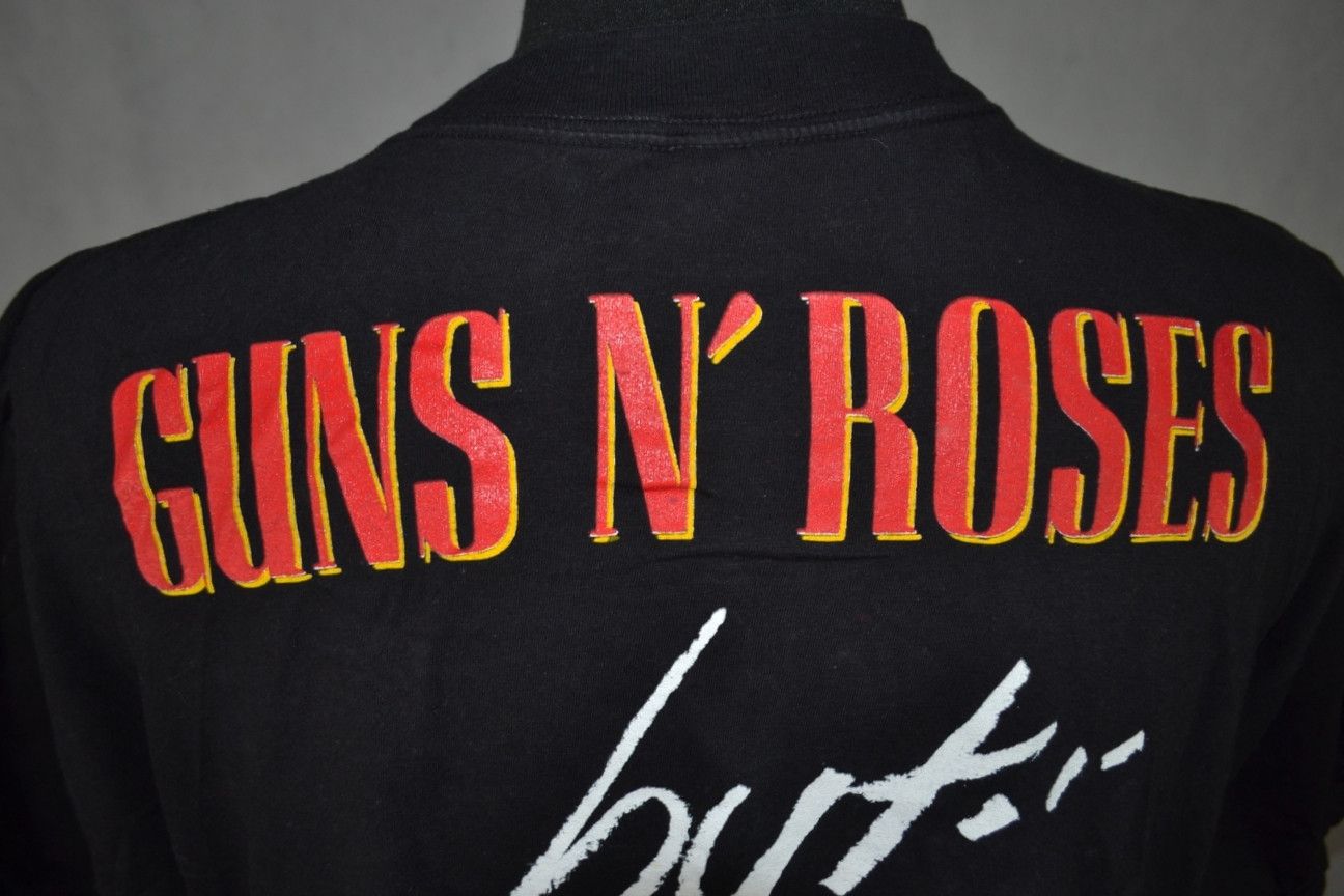 Band Tees Vintage 1989 Guns N Roses Used to Love Her perfect t-shirt Size US L / EU 52-54 / 3 - 3 Thumbnail