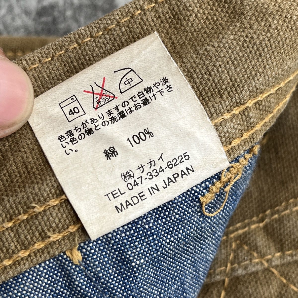 Carhartt × EIGHT-G × Japanese Brand Eight’G Carpenter Heavy Canvas Pants Size US 34 / EU 50 - 6 Thumbnail