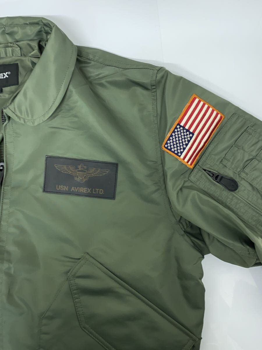 Avirex Avirex Nylon Flight Jacket Khaki Size US XXL / EU 58 / 5 - 6 Thumbnail