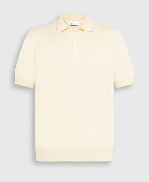 Brunello Cucinelli Knitted polo shirt Size US S / EU 44-46 / 1 - 1 Thumbnail