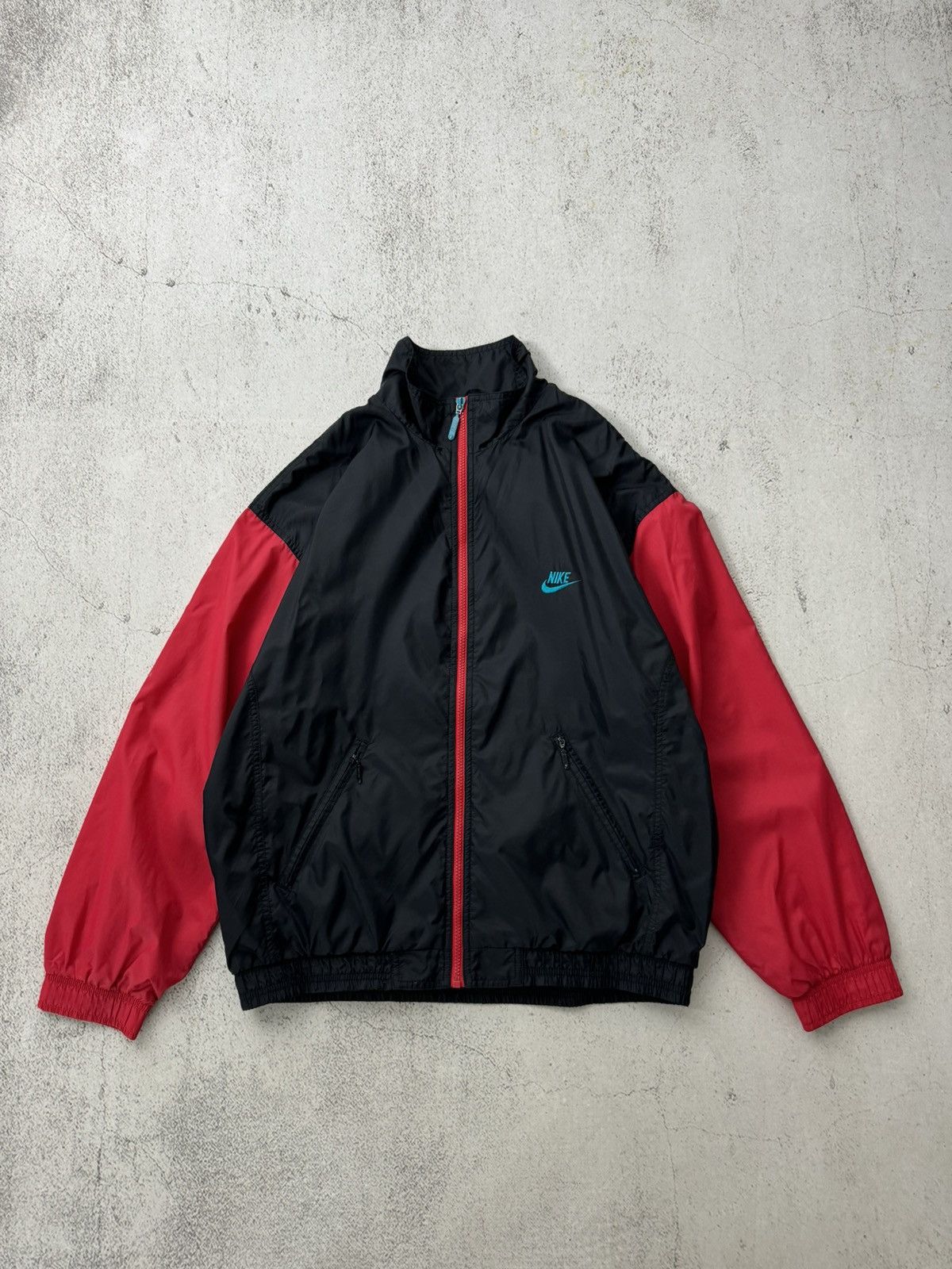 Jordan Brand × Nike × Vintage Nike Air Vintage Logo Track Jacket Size US M / EU 48-50 / 2 - 5 Thumbnail