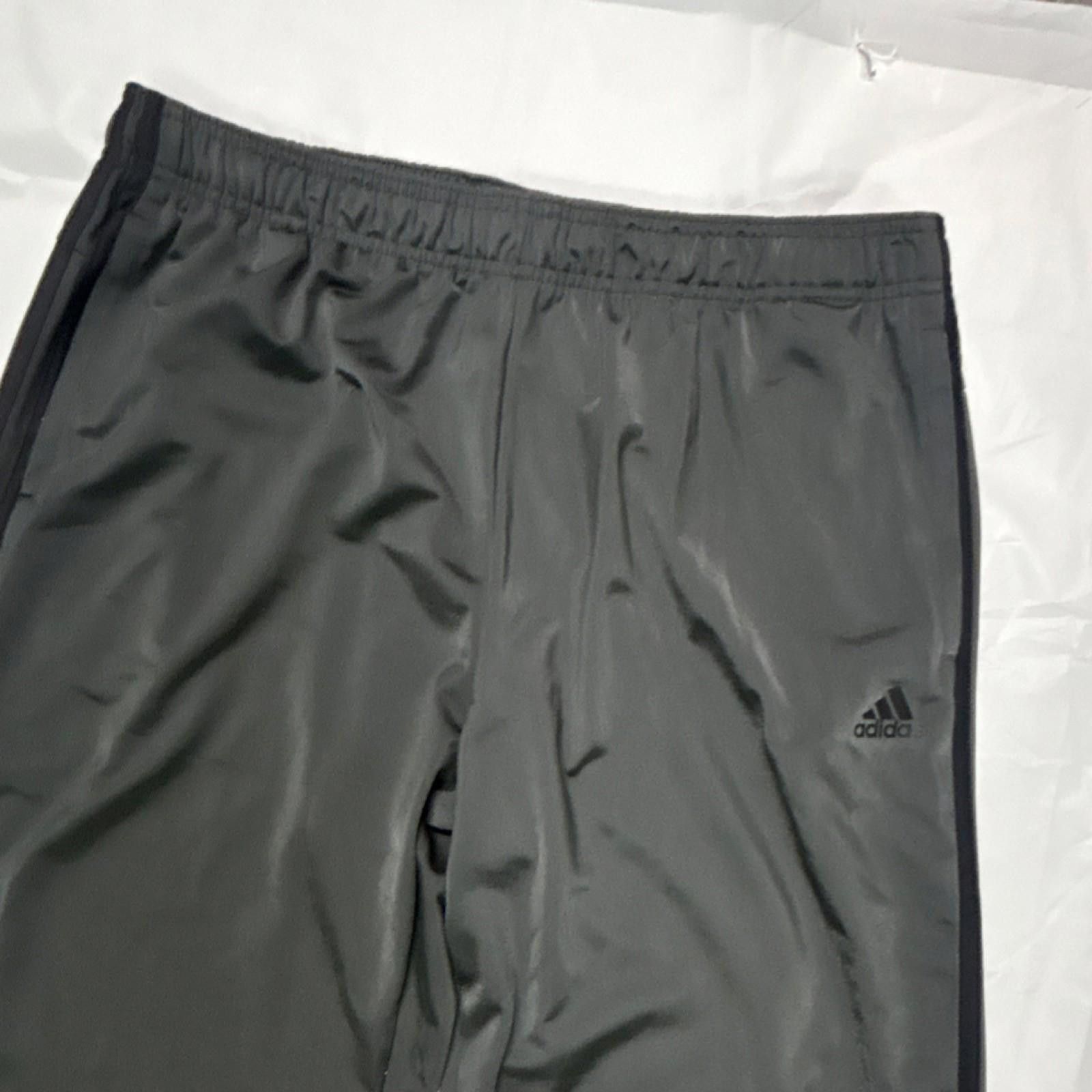 Adidas Adidas Men's Black Track Pants 2XL Pockets Size US 40 / EU 56 - 2 Thumbnail