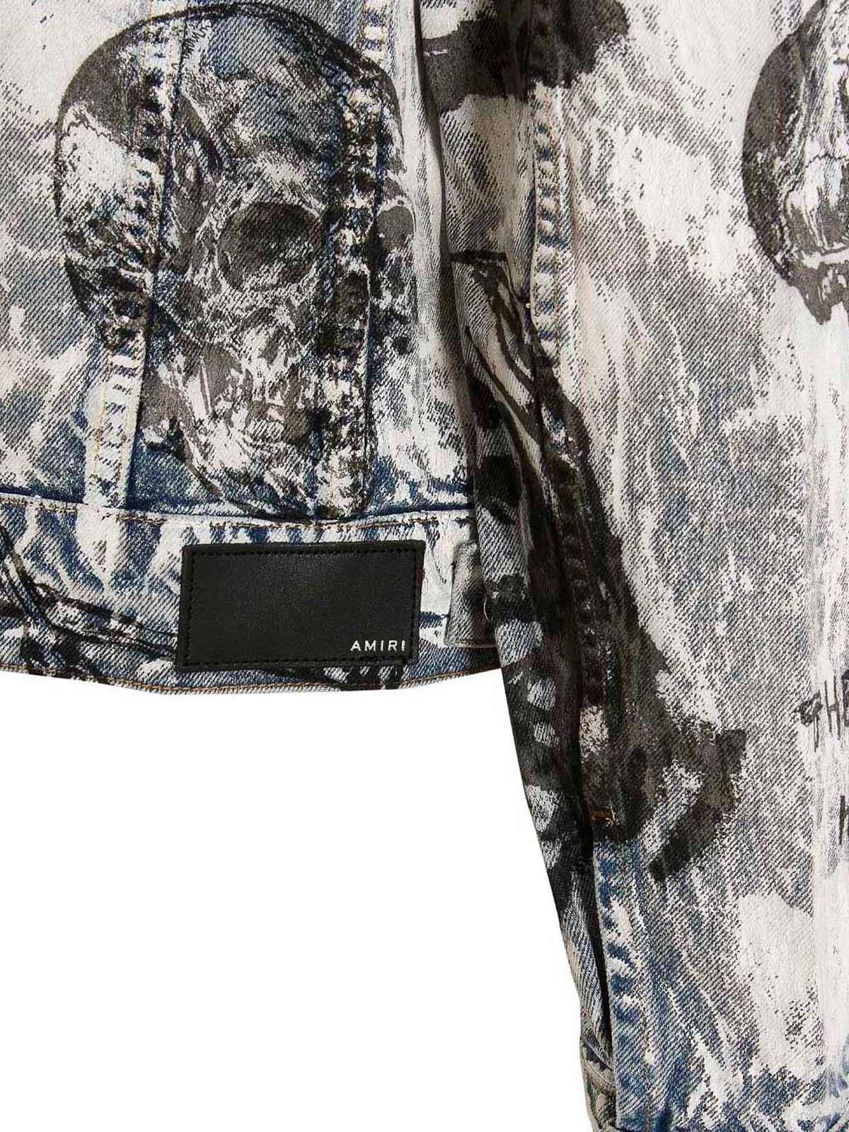 Amiri o1w1db10125 Wesland Denim Jacket in Multicolor Size US M / EU 48-50 / 2 - 4 Thumbnail