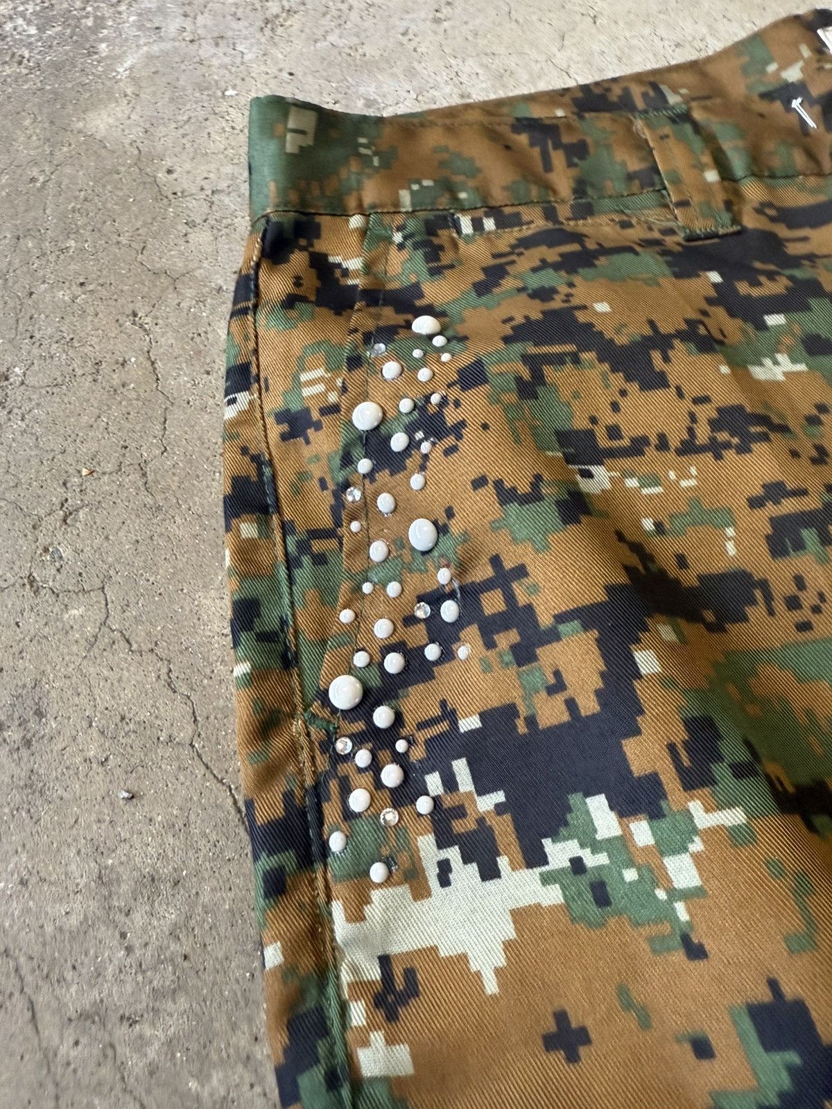 Japanese Brand × Vintage Camo shorts Size US 36 / EU 52 - 2 Thumbnail