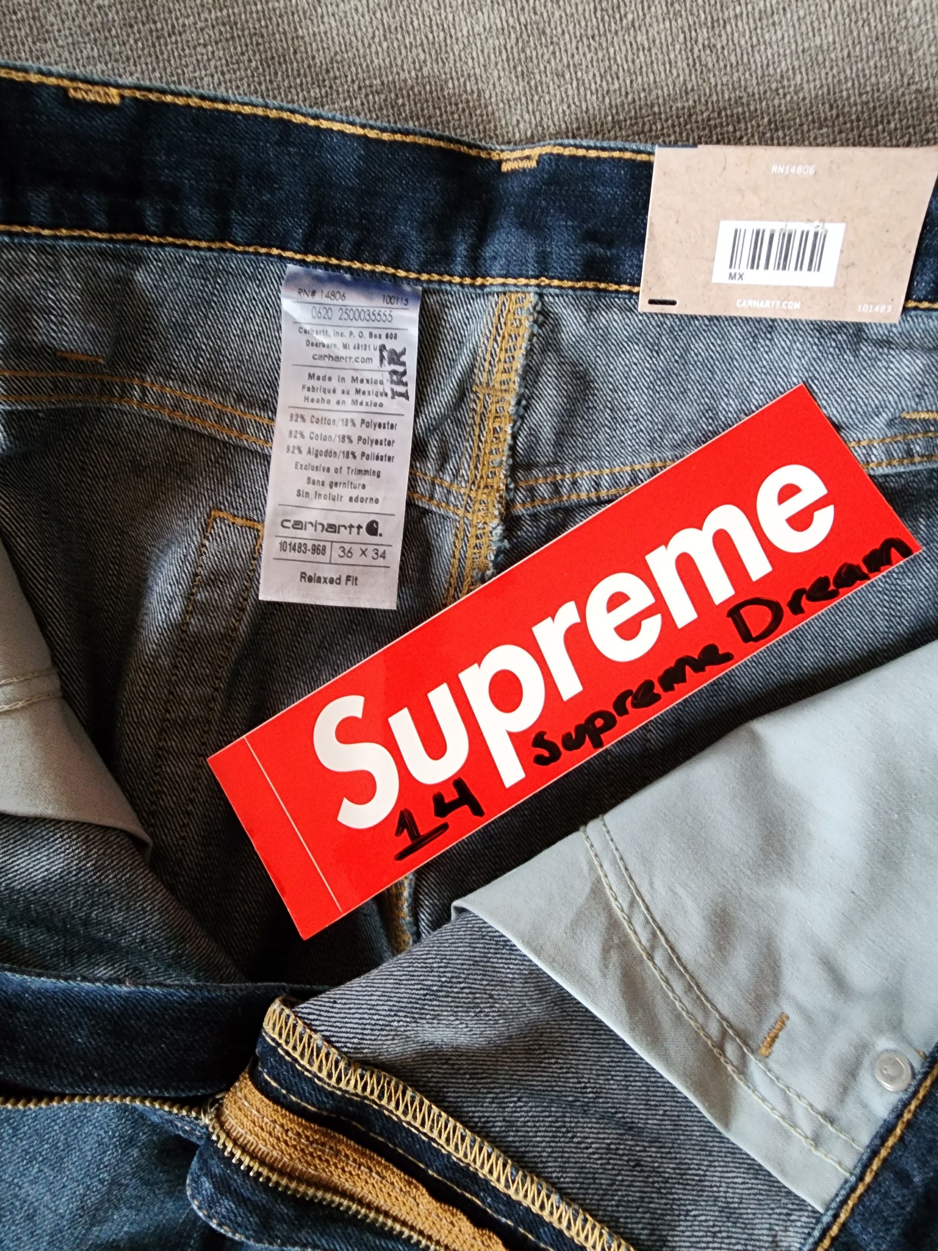 Carhartt Carhartt Denim Work Pants Size US 36 / EU 52 - 6 Thumbnail