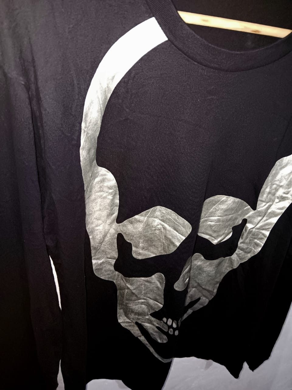 Designer × Lucien Pellat-Finet LUCIEN PELLAT FINET SKULL LONGSLEEVES T-SHIRT Size US L / EU 52-54 / 3 - 2 Thumbnail