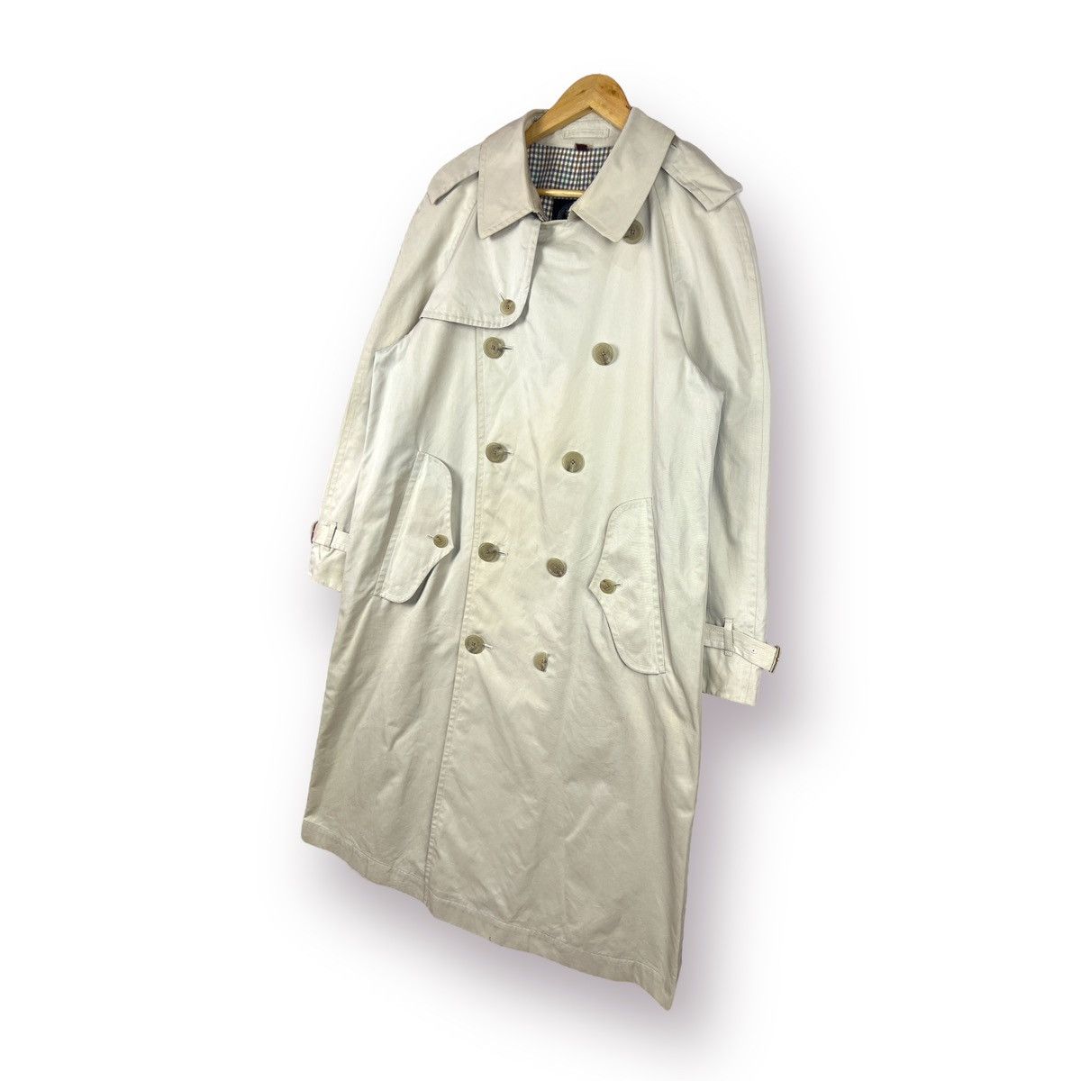 J. Press 🔥 J.PRESS NEW YORK BEIGE TRENCH COAT Size US L / EU 52-54 / 3 - 3 Thumbnail